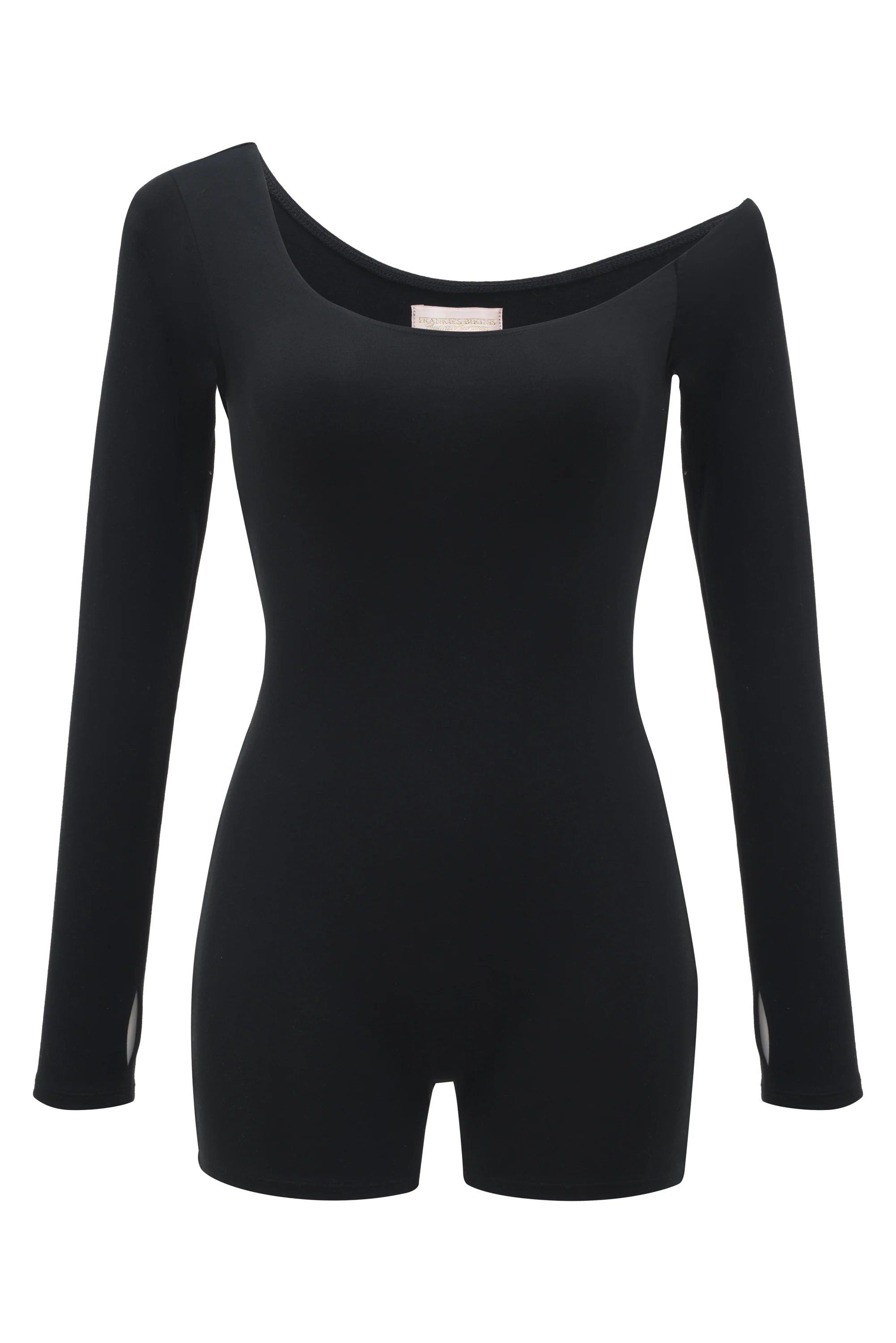 97 One Shoulder Romper - Black - Image 5