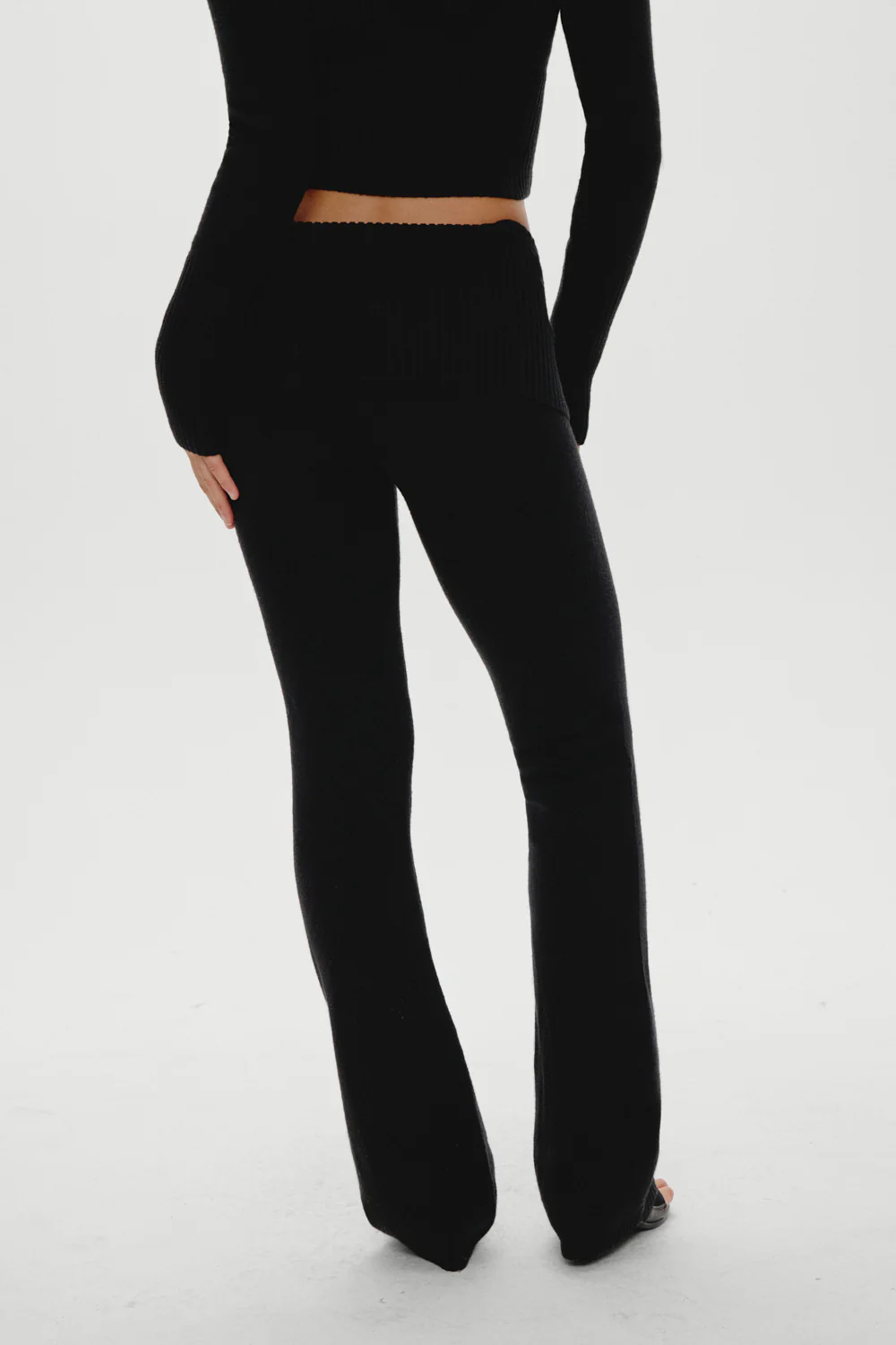 Aimee Knit Pants - Black - Image 4
