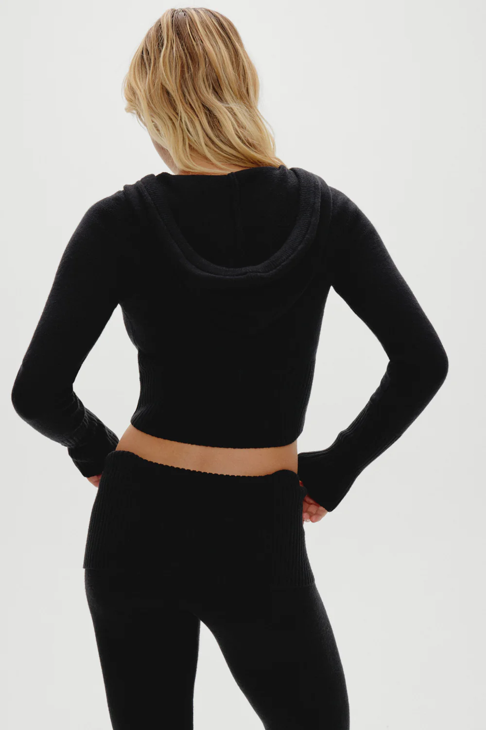 Aimee Knit Pants - Black - Image 6