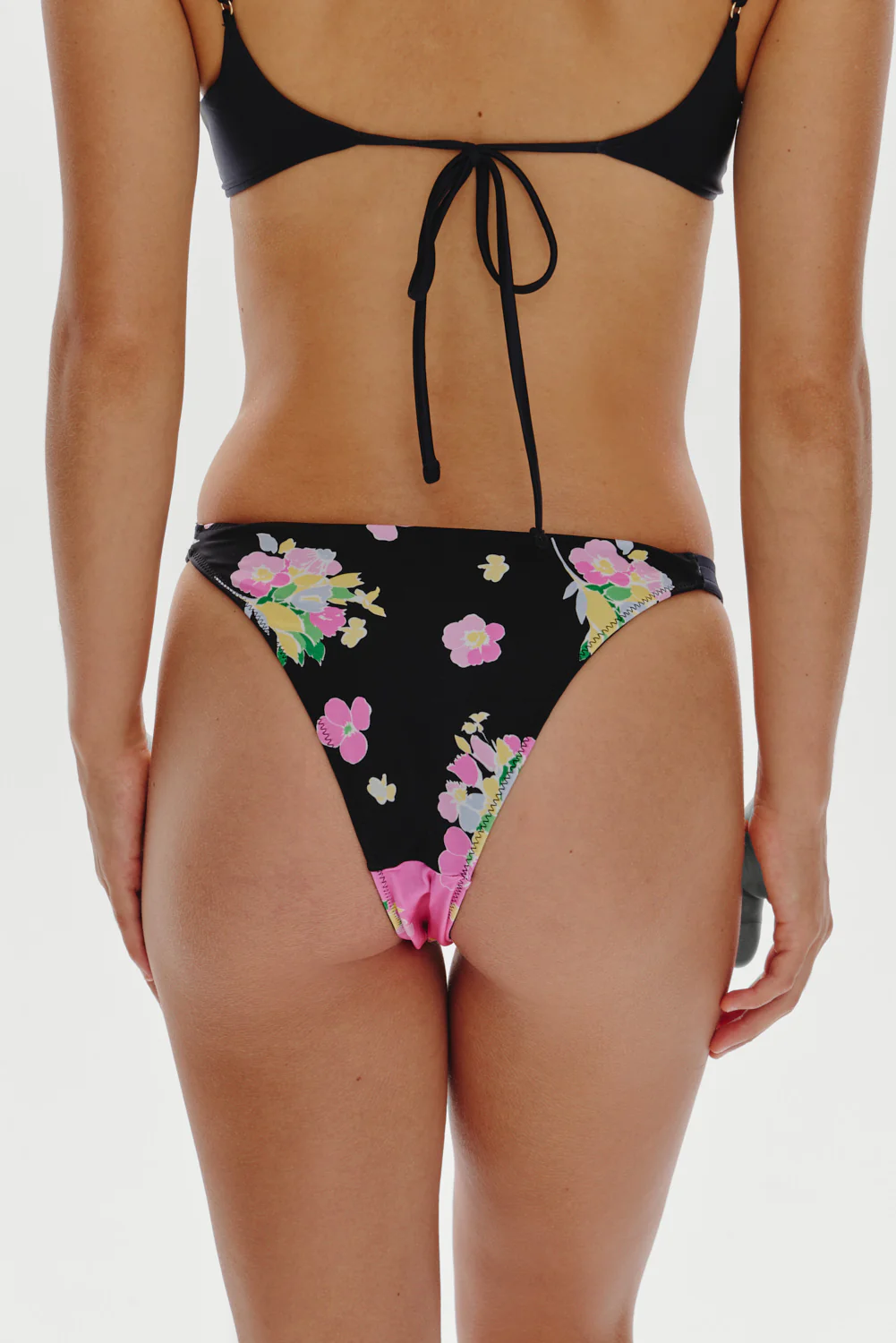 Amore Cheeky Bikini Bottom - Midnight Blossom - Image 5