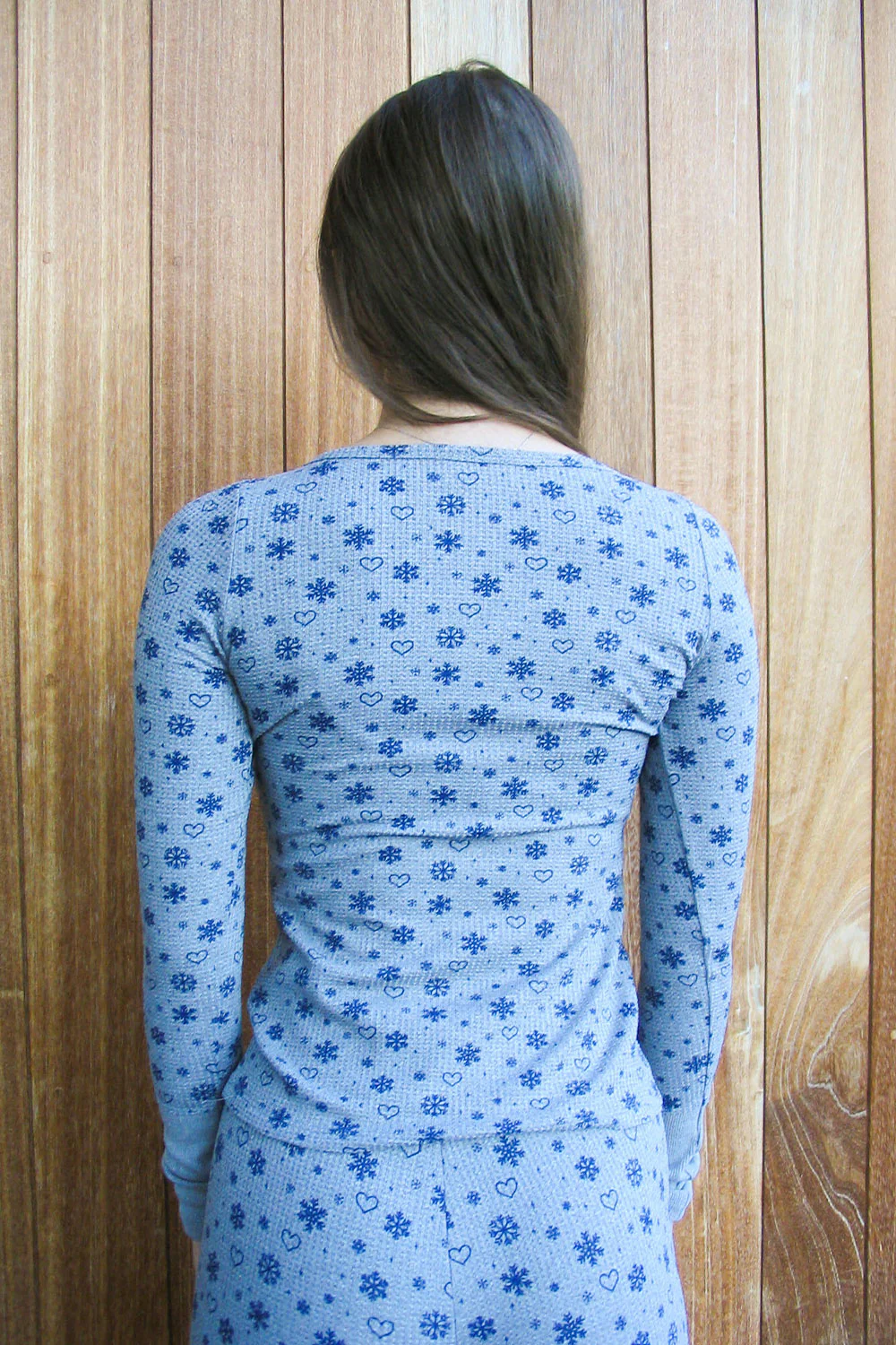 Angel Waffle Long Sleeve Top - Apres Ski - Image 6