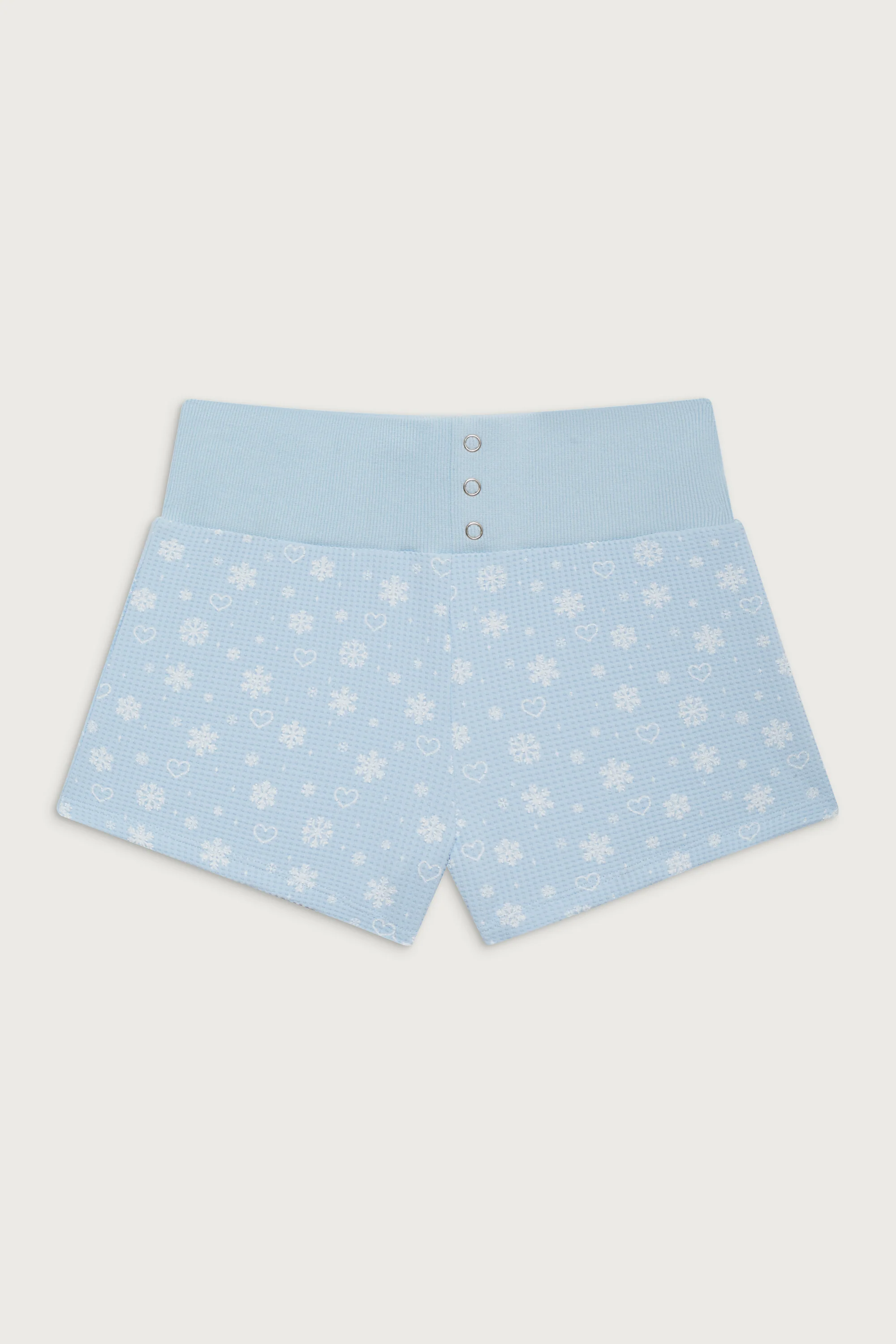 Angel Waffle Mini Short - Flurries - Image 2