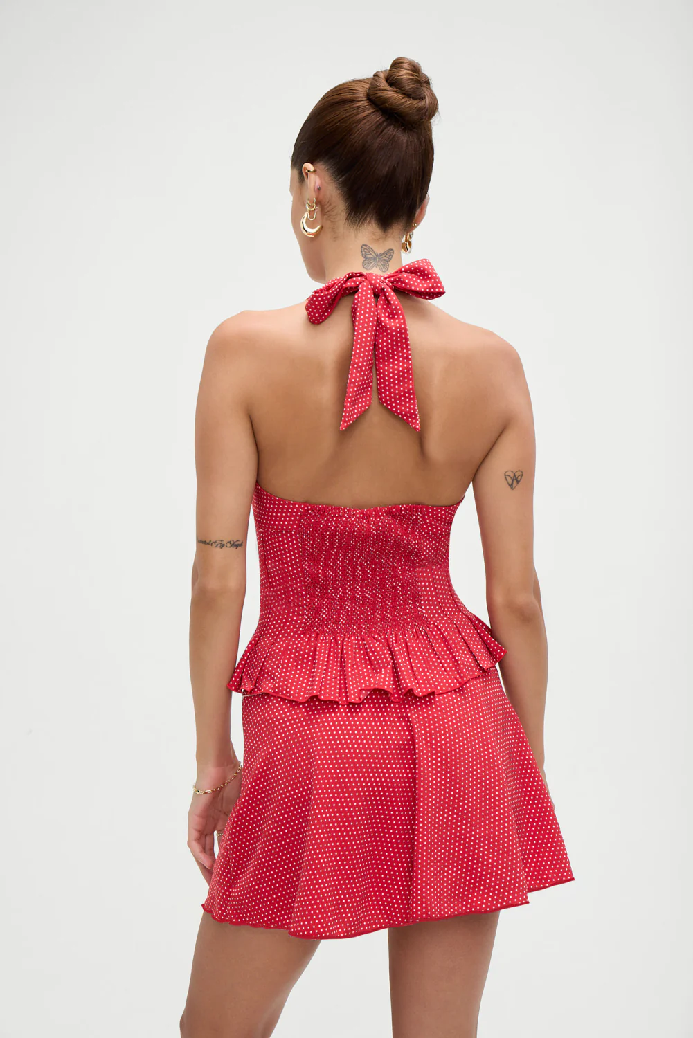 Angeline Mini Skirt - Ladybug - Image 2