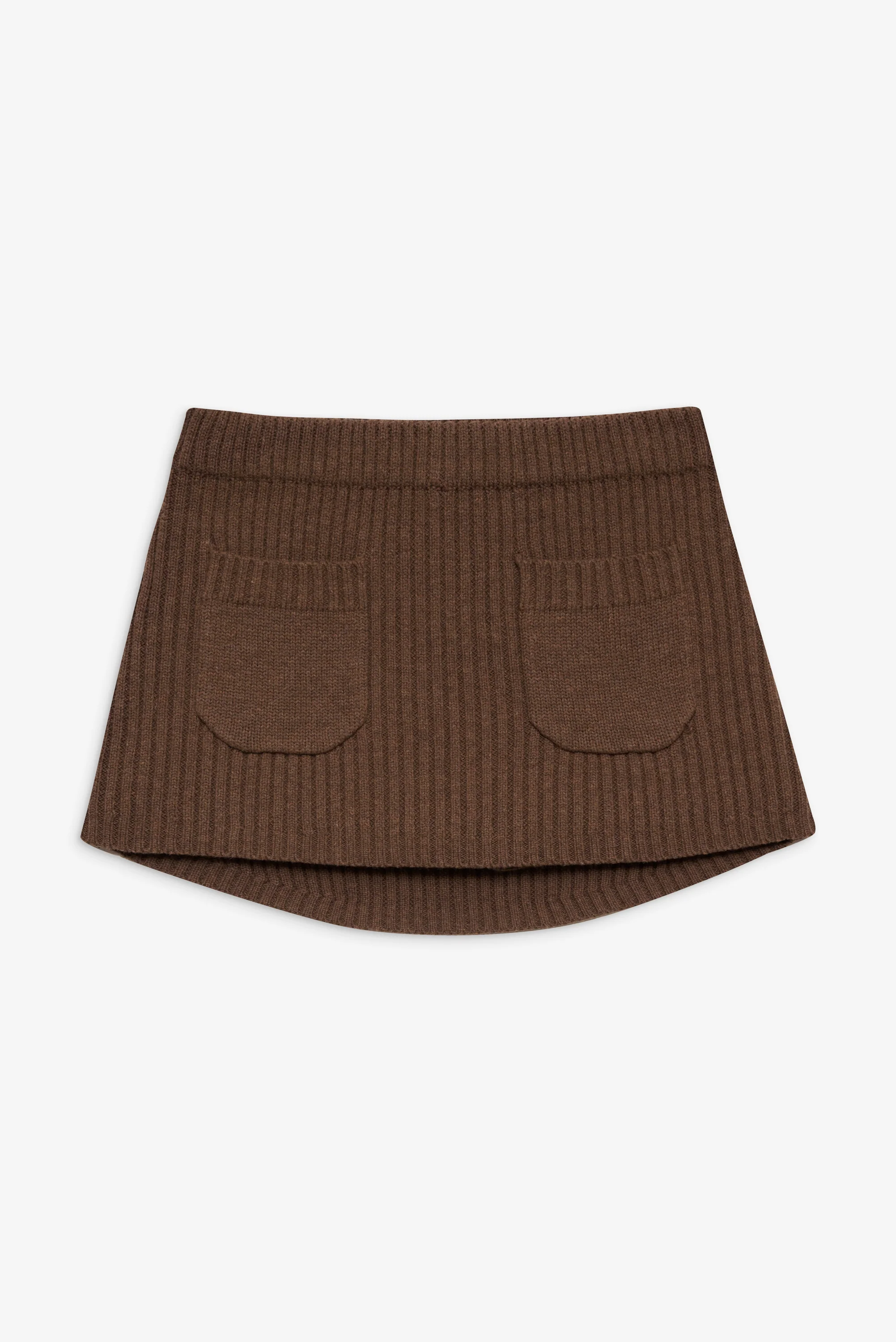 Ashton Knit Mini Skort - Maple - Image 3