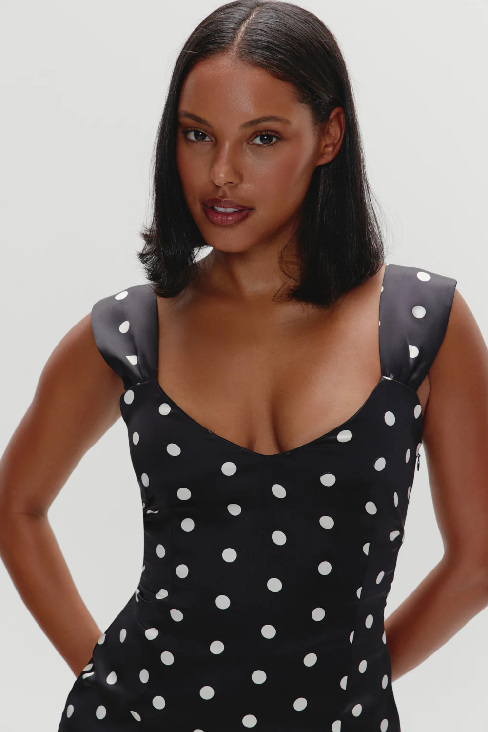 Aurabelle Mini Dress - Domino - Image 6