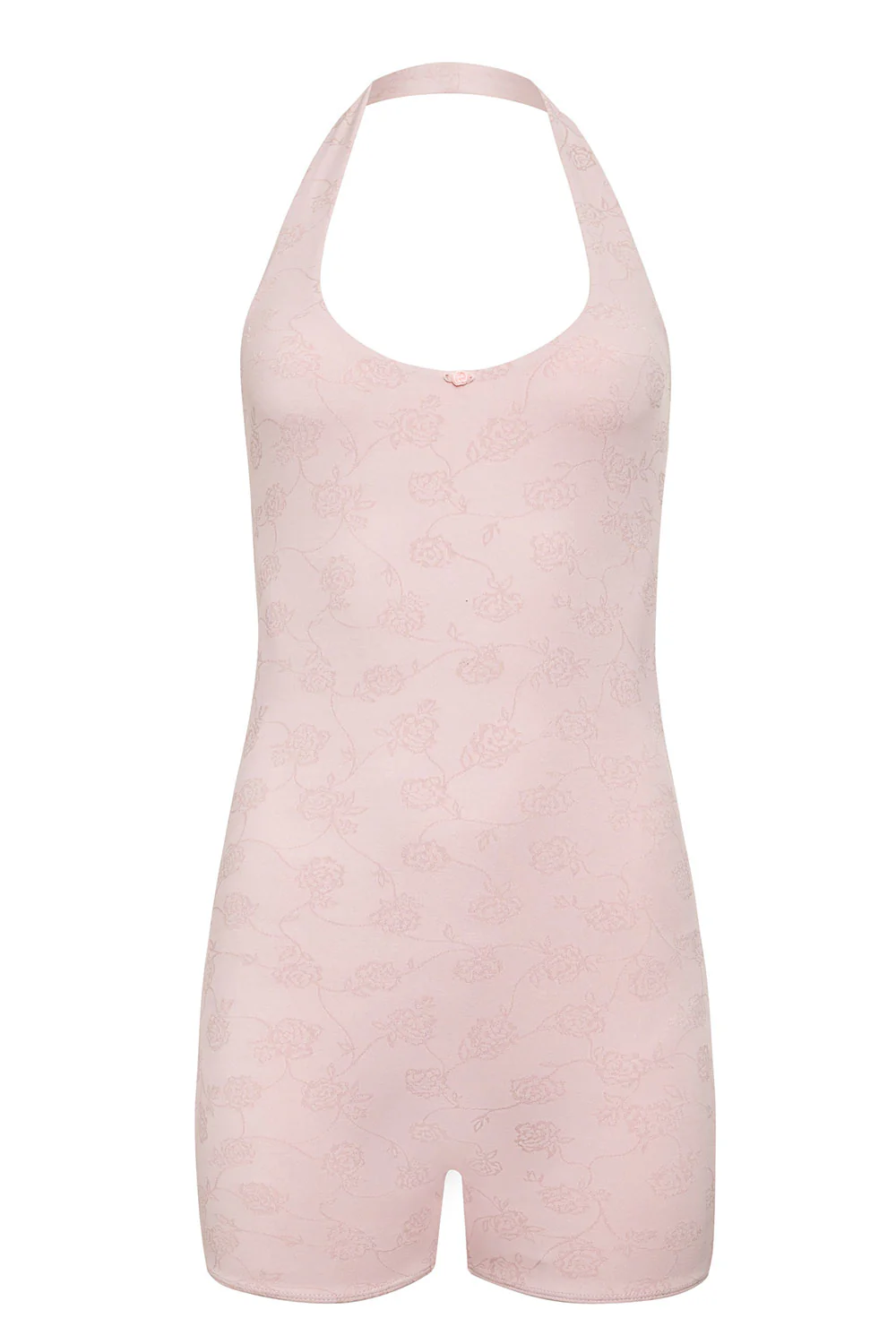 Aurora Halter Bodysuit - Pink Petals - Image 6