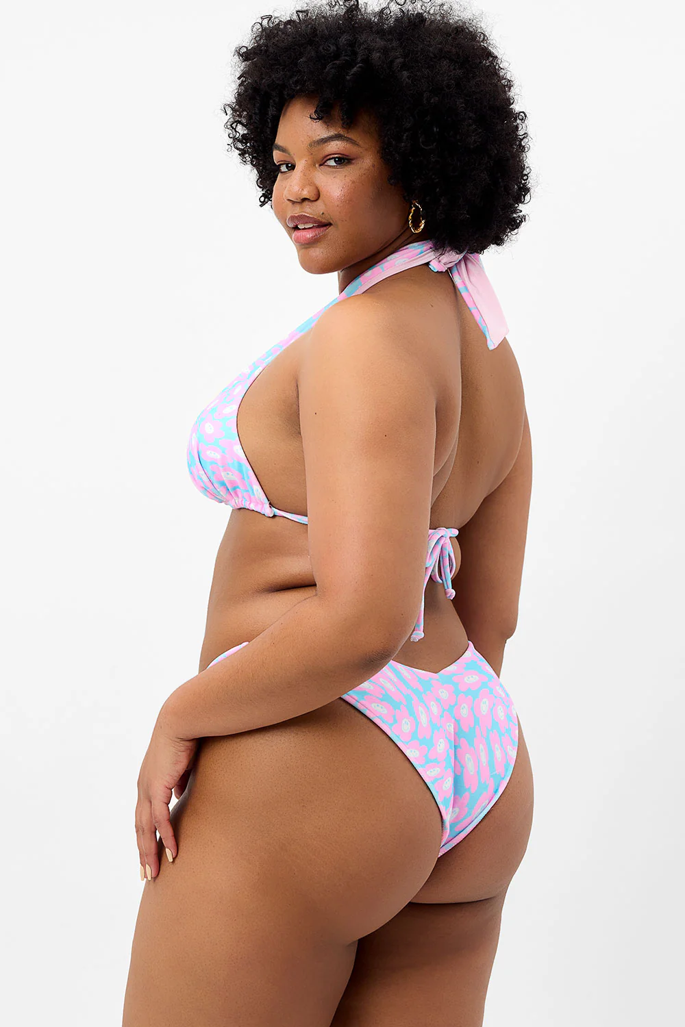 Bash Terry Halter Bikini Top - Daisy Dream - Image 3