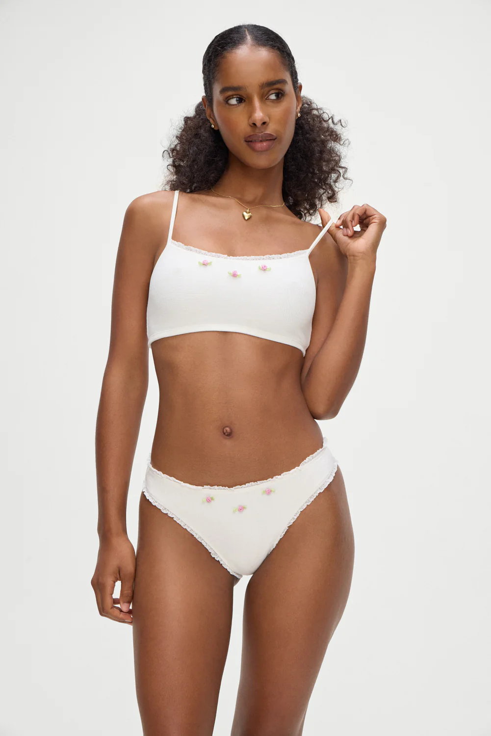 Bay View Bikini Top - White - Image 2