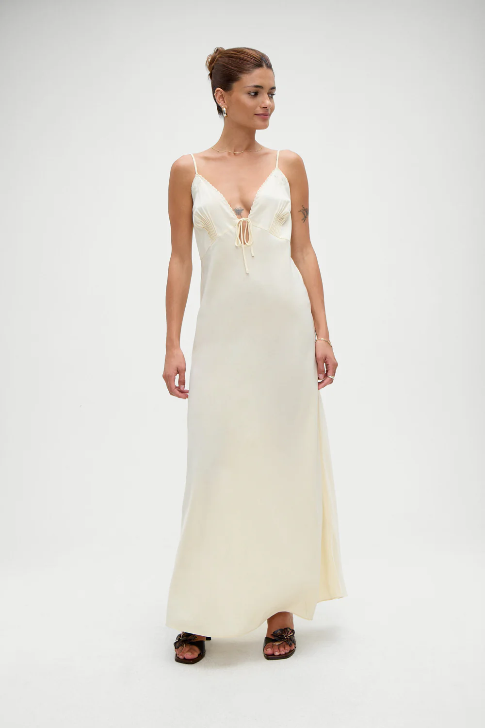 Beauty Maxi Dress - Macadamia - Image 2