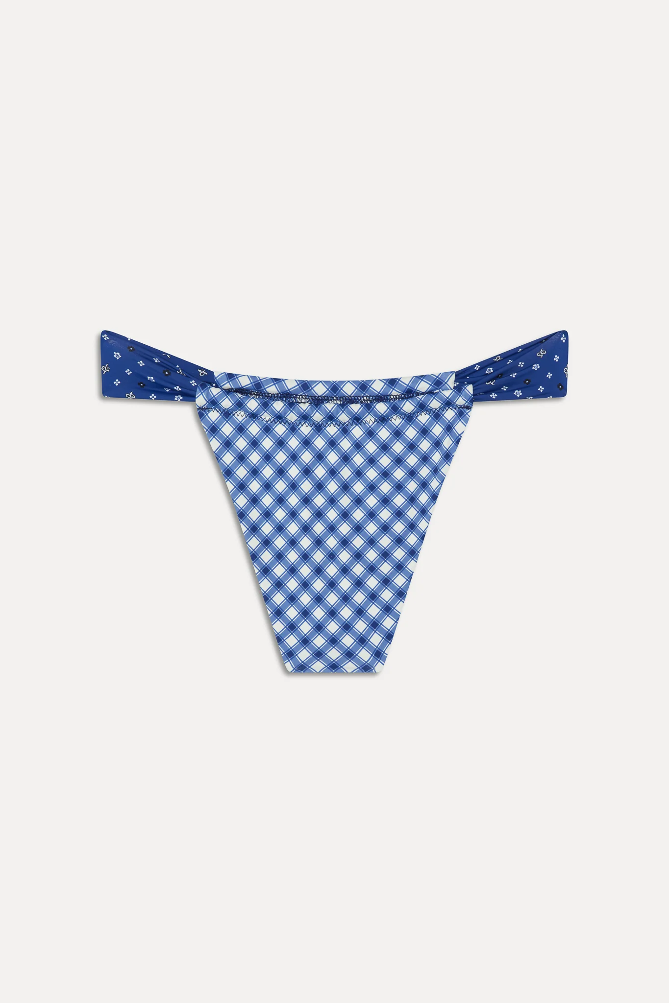 Beckett Micro Bikini Bottom - Starry Gingham - Image 3
