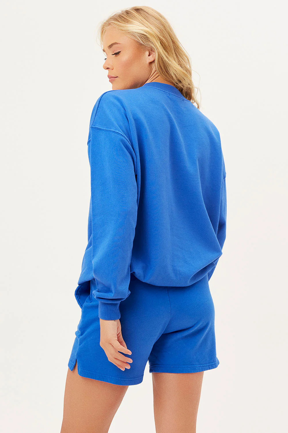 Bennie Oversized Crewneck Sweatshirt - Pacific - Image 3
