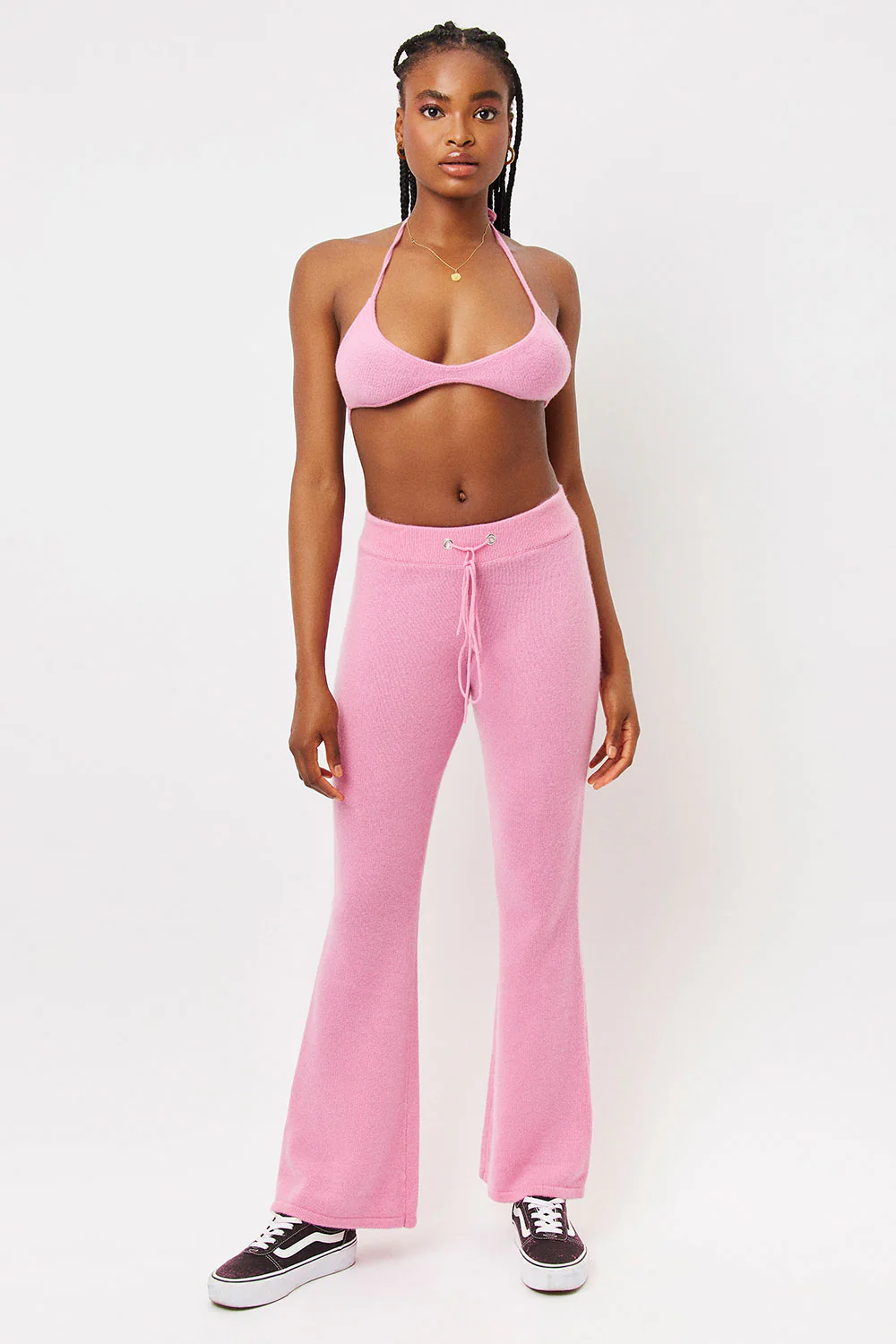 Boardwalk Cashmere Bra Top - Rose - Image 4