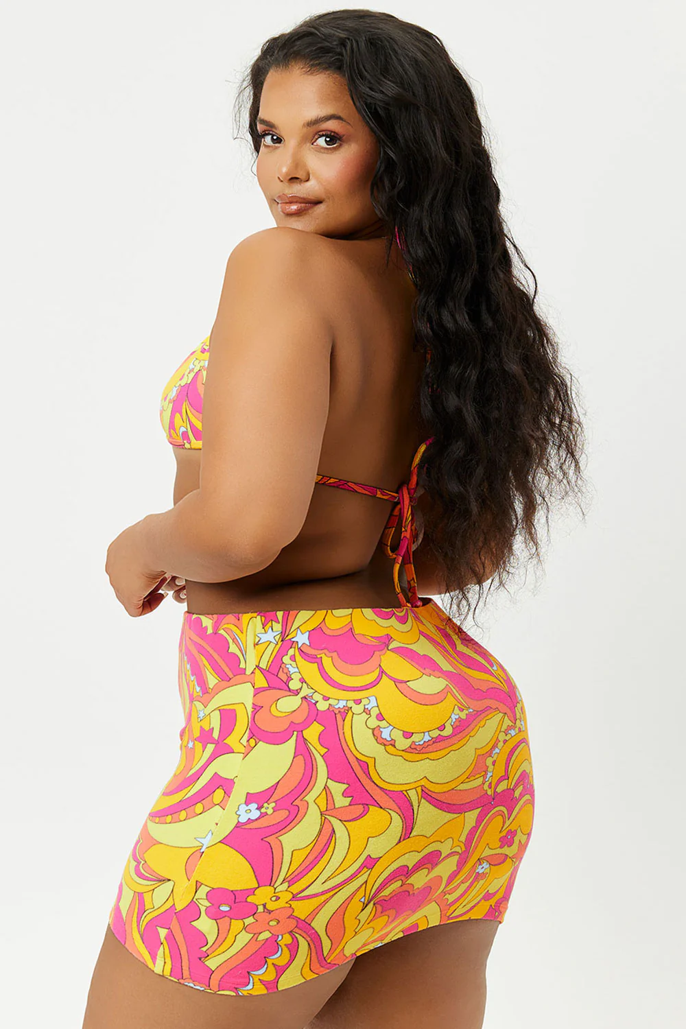 Boardwalk Terry Bra Top - Peace Terry - Image 3