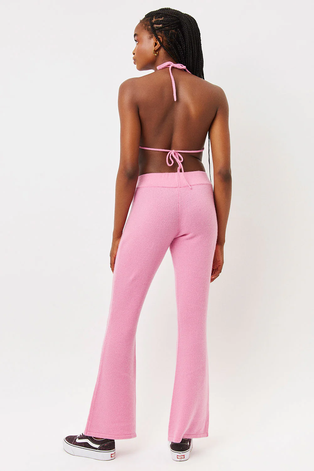 Breakwater Cashmere Pant - Rose - Image 4