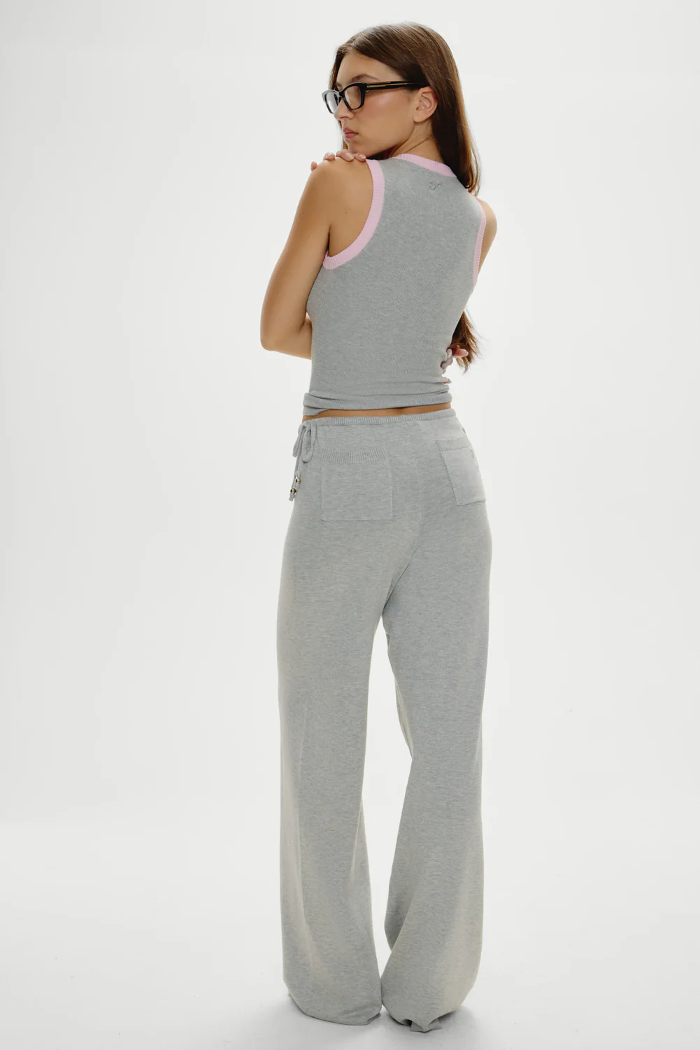 Breeze Low Rise Knit Pants - Mochi - Image 5