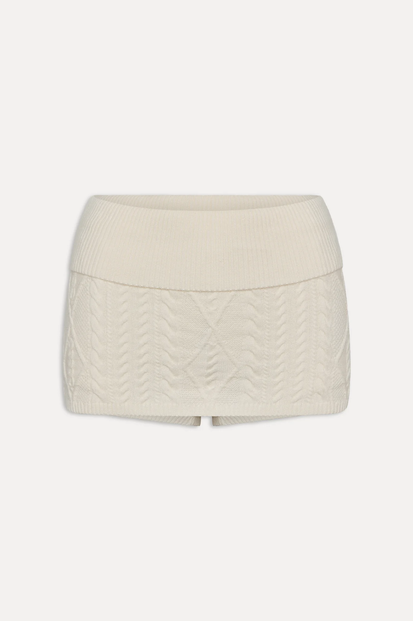 Briar Knit Mini Skort - Honeymoon - Image 3