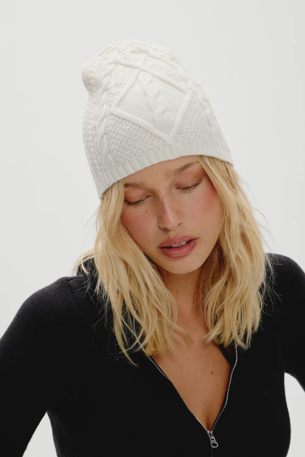 Bundle Up Knit Beanie - Honeymoon - Image 2