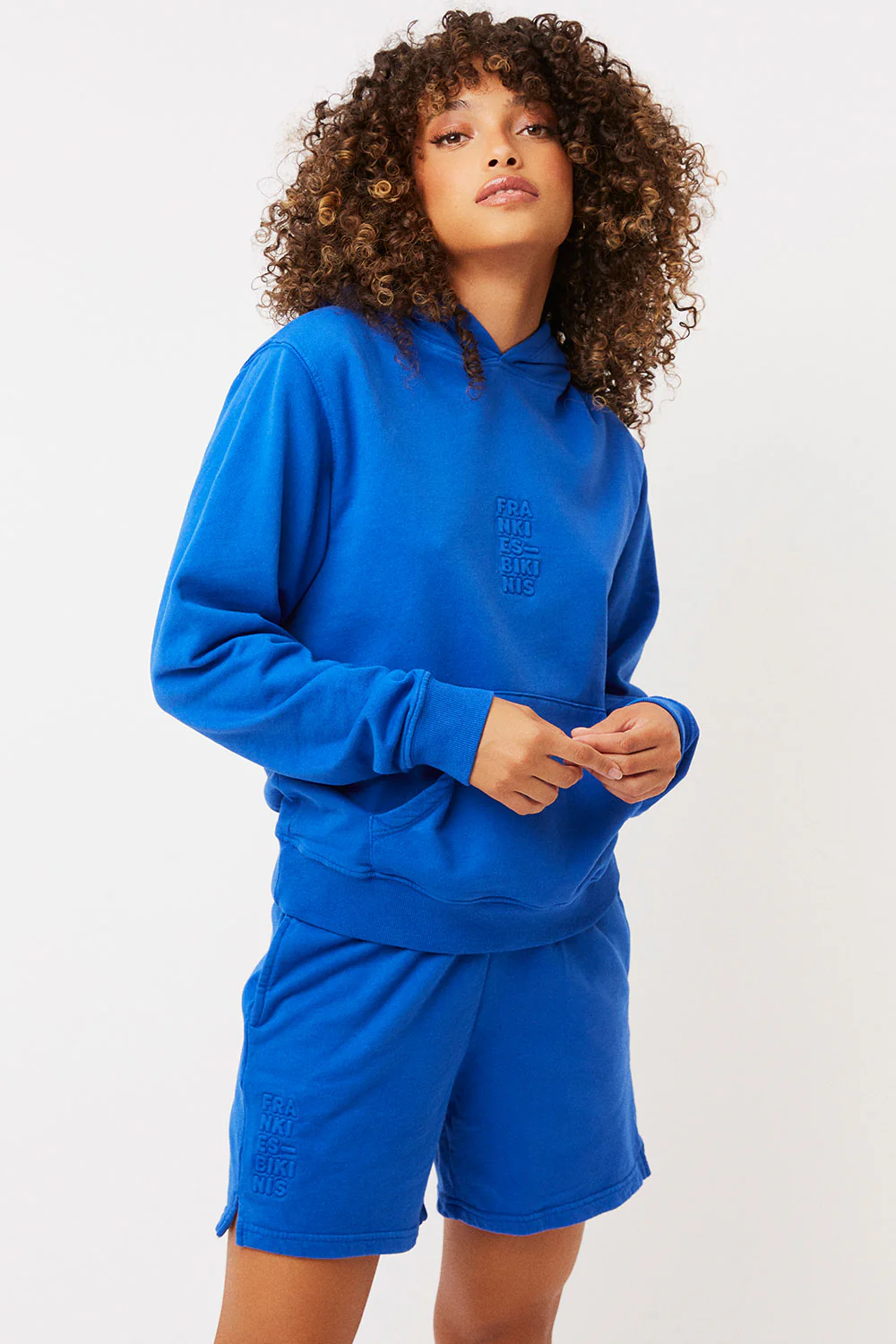 Burl High Waist Sweat Short - Pacific - Image 4