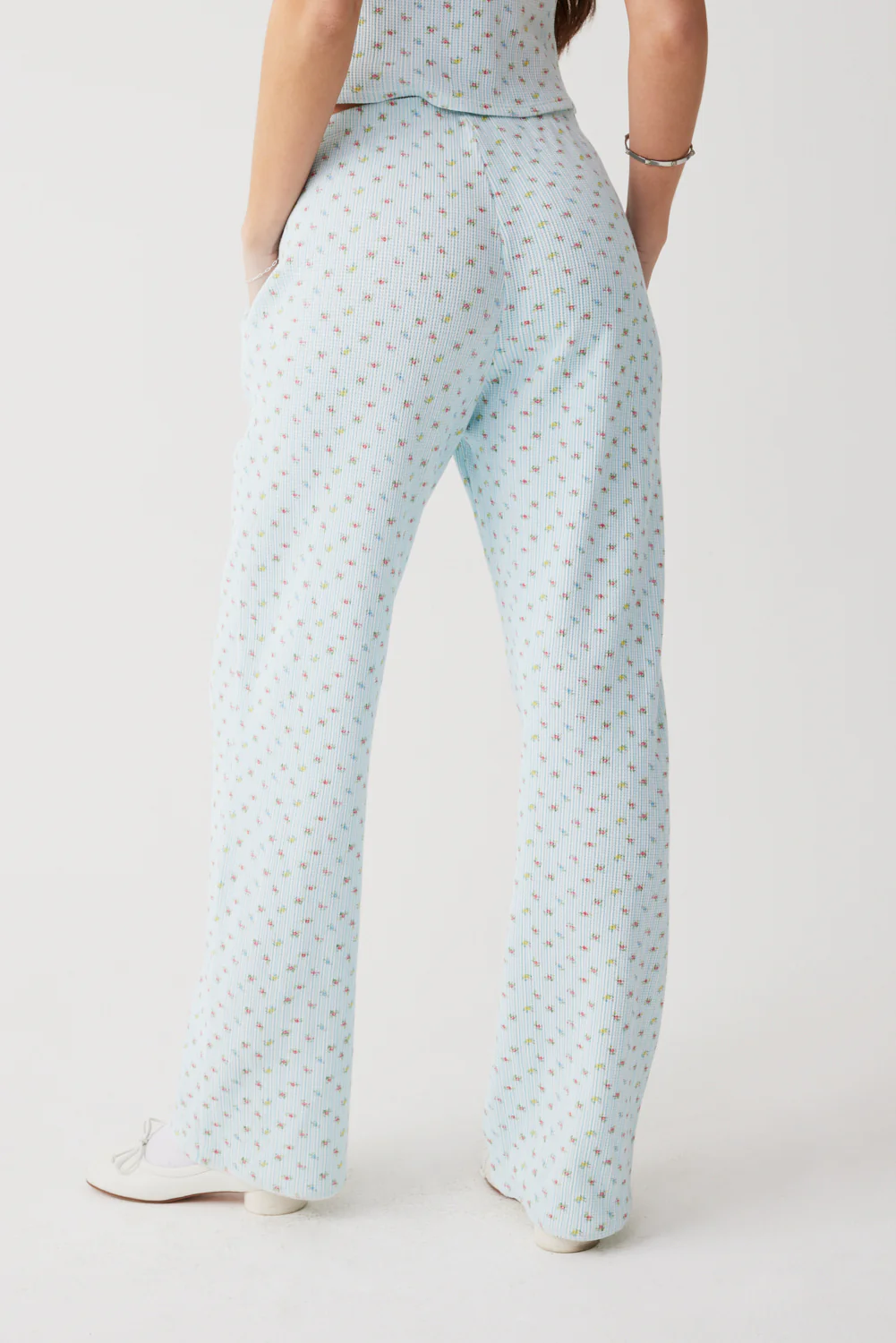 Cabin Waffle Pant - Cozy Stripe - Image 2