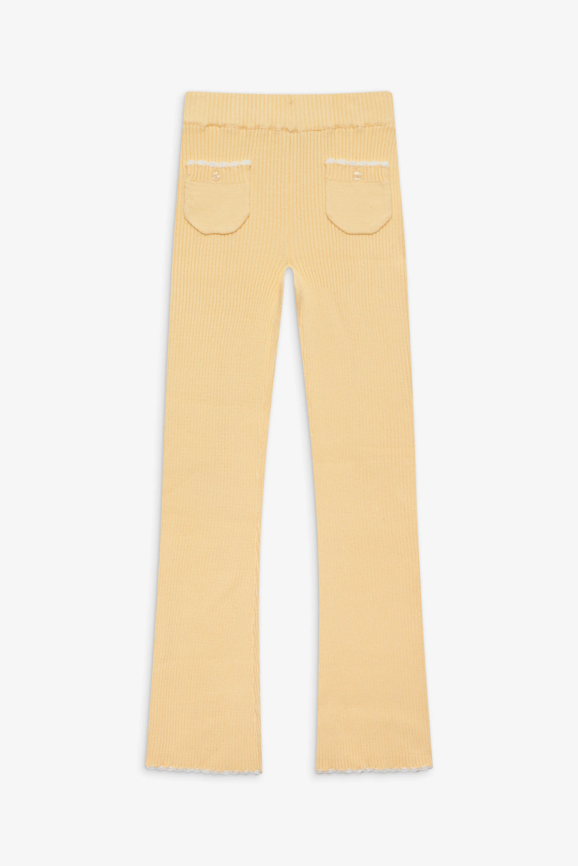 Camden Knit Pants - Vanilla Sugar - Image 3