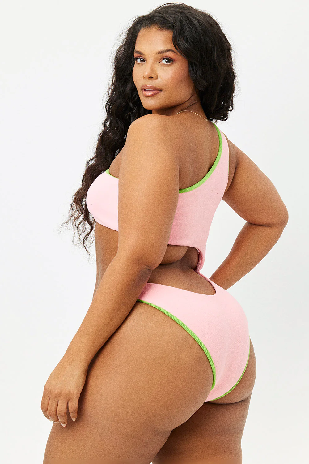 Cash Terry One Piece Swimsuit - Summer Melon - Image 3