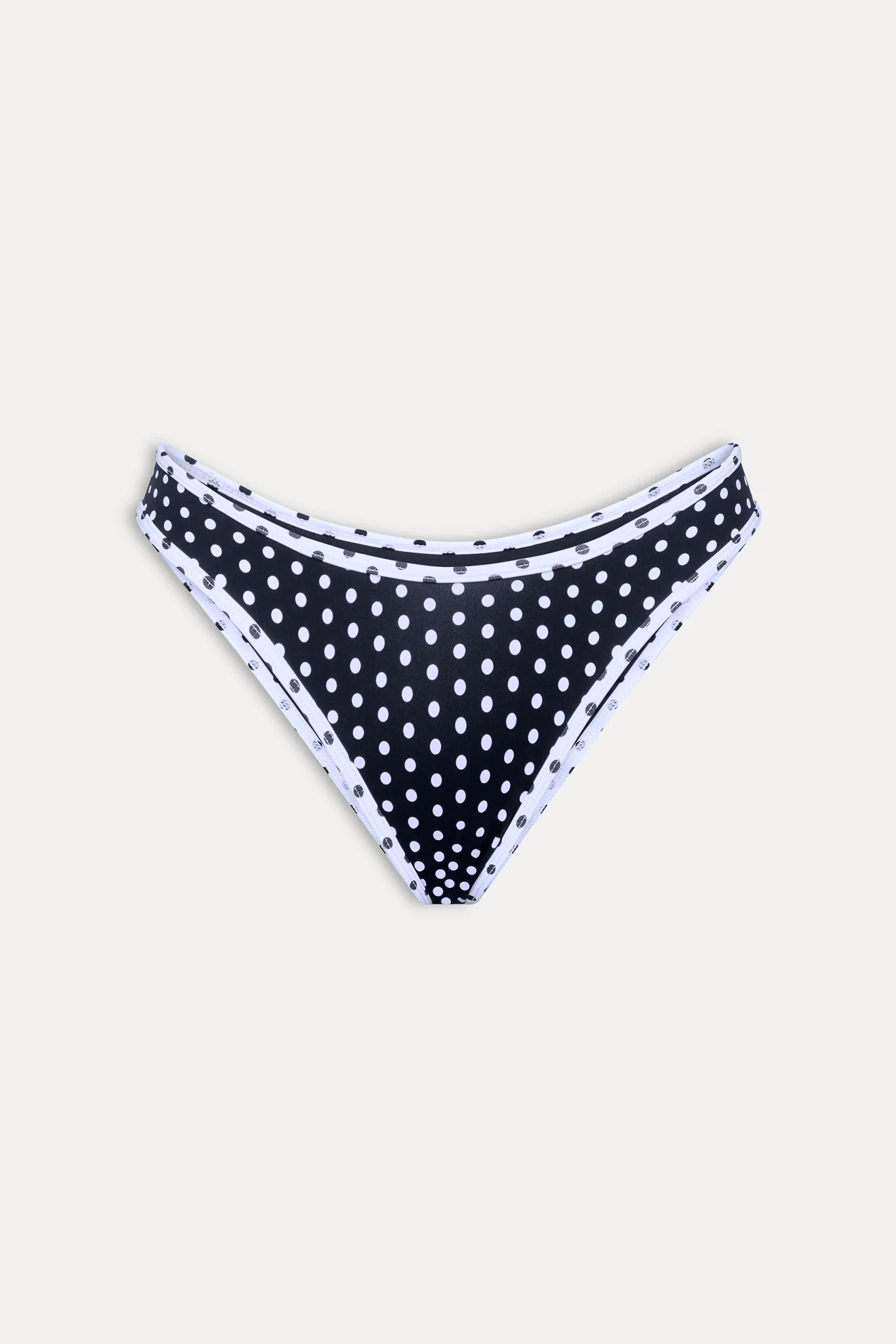 Catalina Full Coverage Bikini Bottom - Classic Polka Dot - Image 3