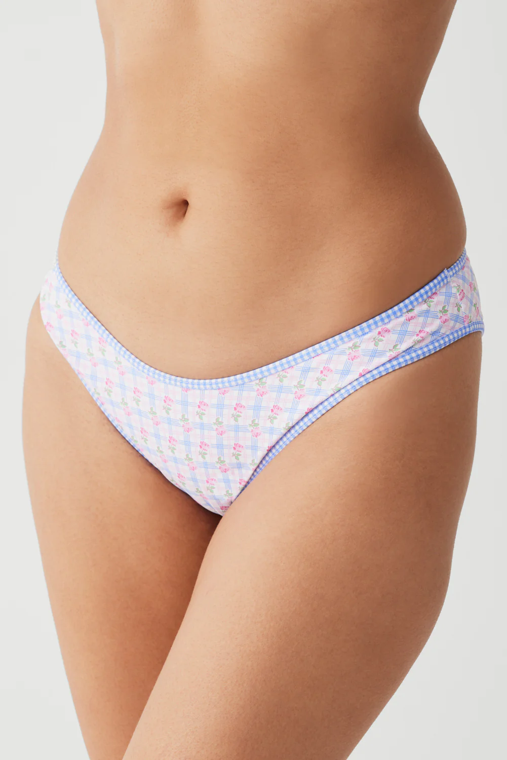 Catalina Full Coverage Bikini Bottom - Rose Picnic - Image 4