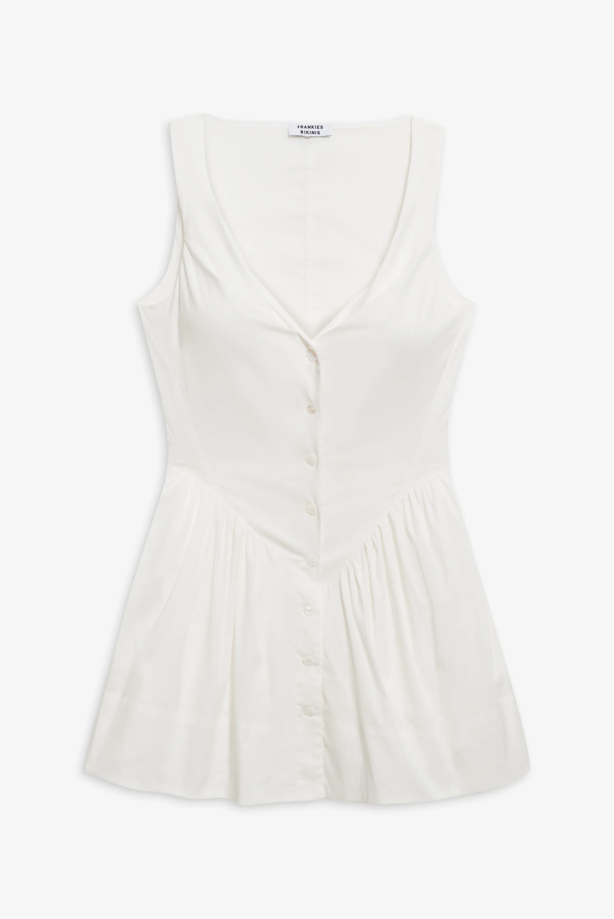 Charlotte Corset  Mini Dress - White - Image 4