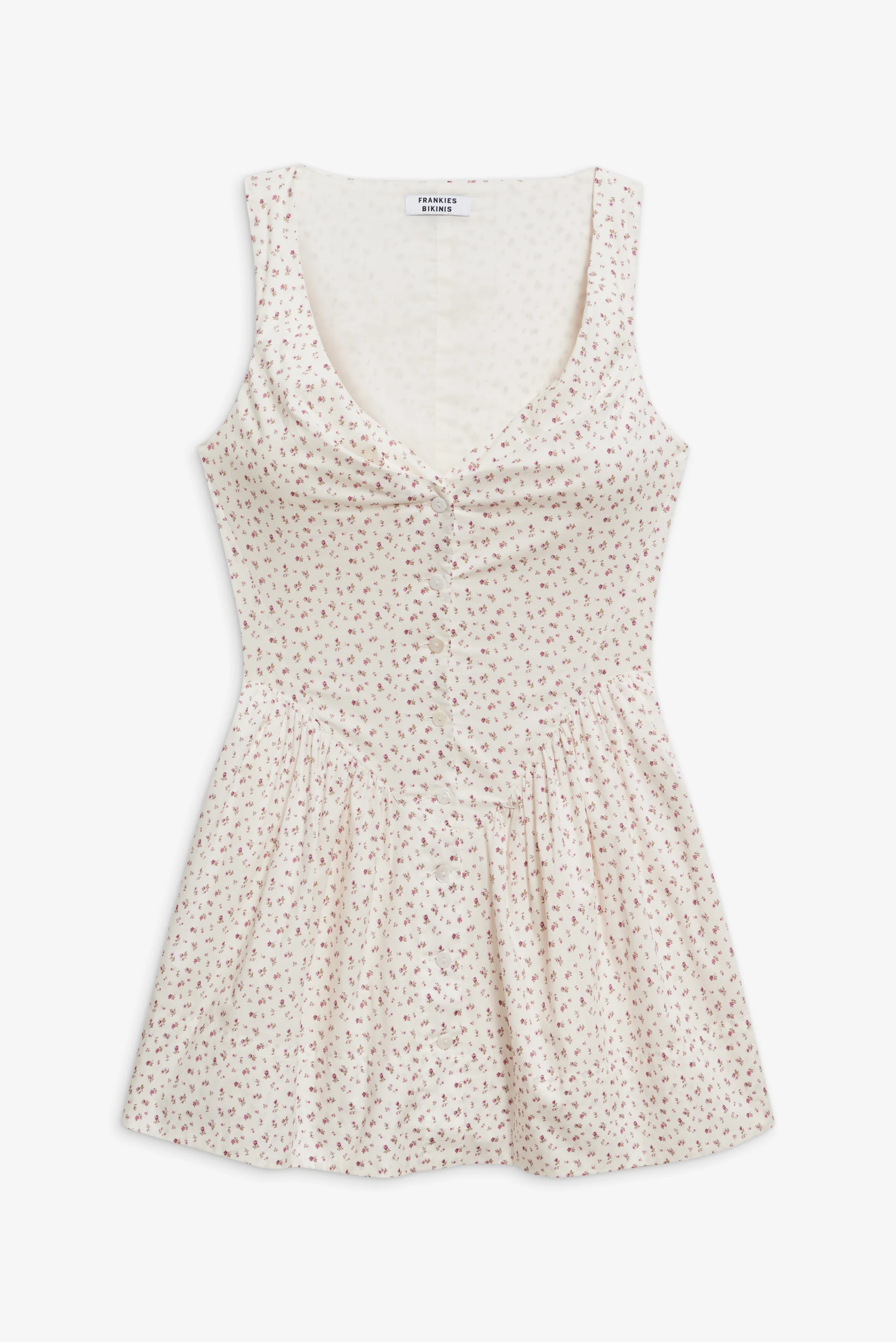 Charlotte Floral Corset Mini Dress - Tea Party - Image 3