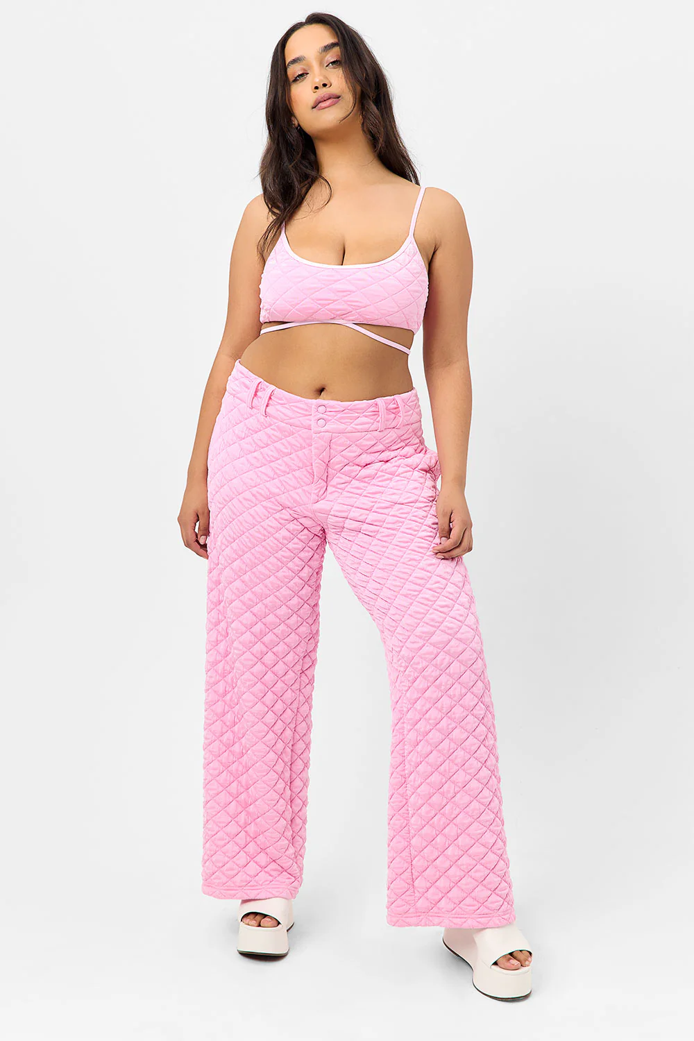 Chilli Cargo Pant - Baby Pink - Image 2