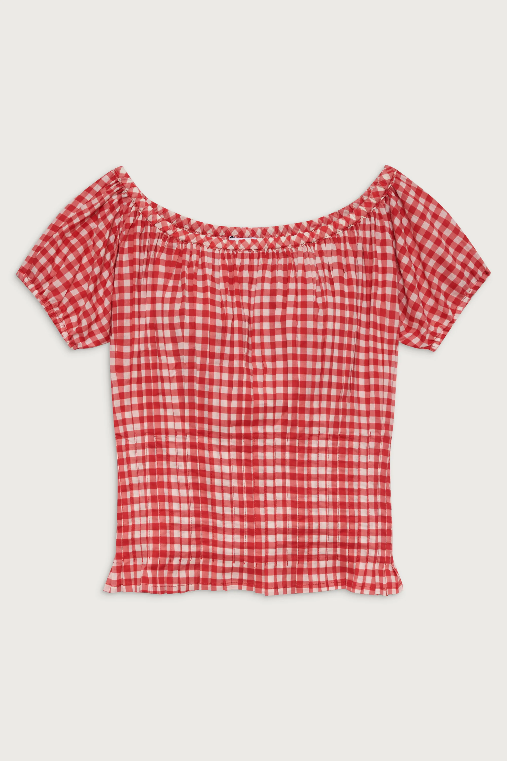 Cider Gingham Blouse  - Cherry Gingham - Image 3