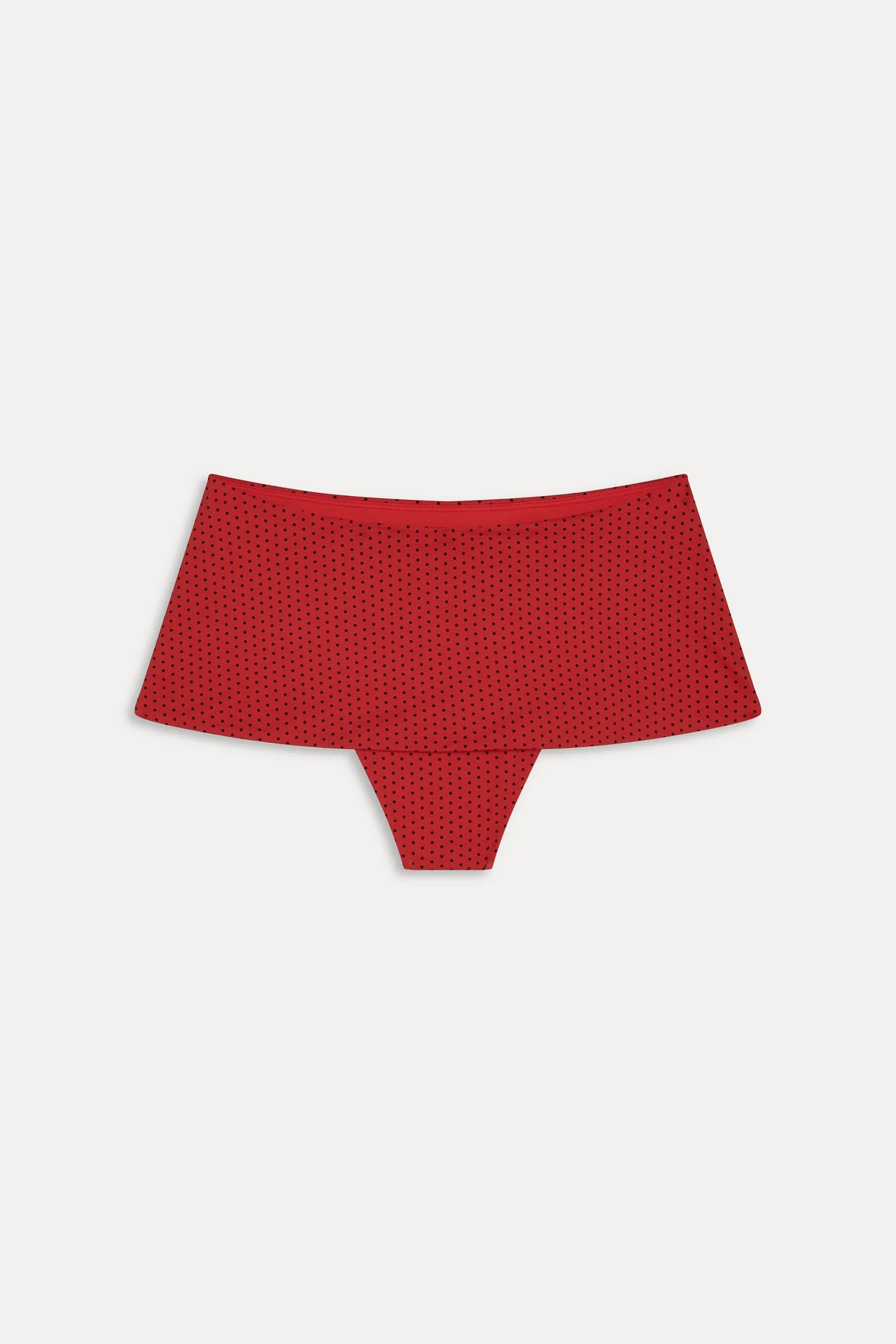Clover Polka Dot Swim Skirt - Spice Dot - Image 3
