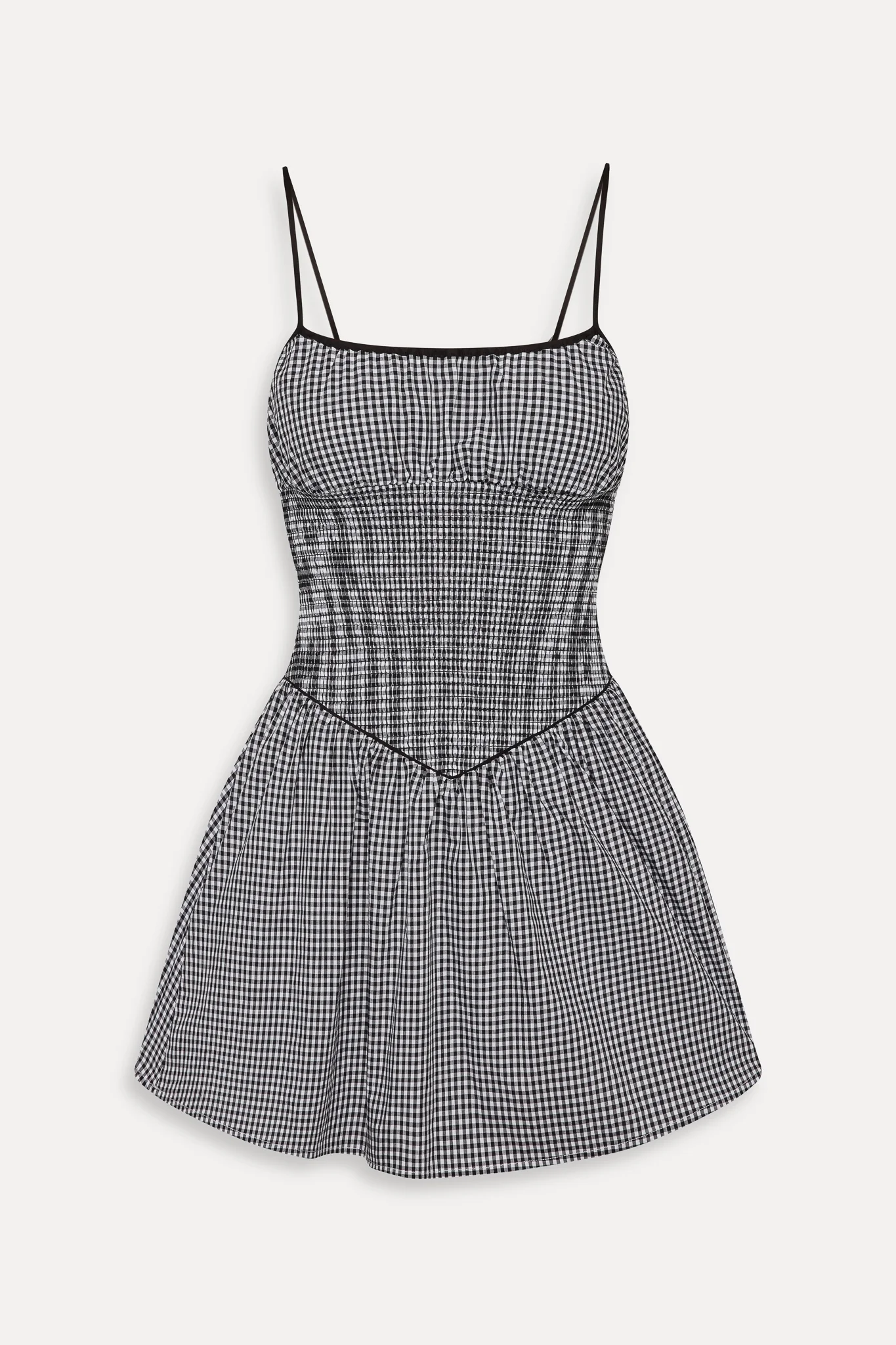 Coast Cotton Gingham Mini Dress - Cottage Tile - Image 3
