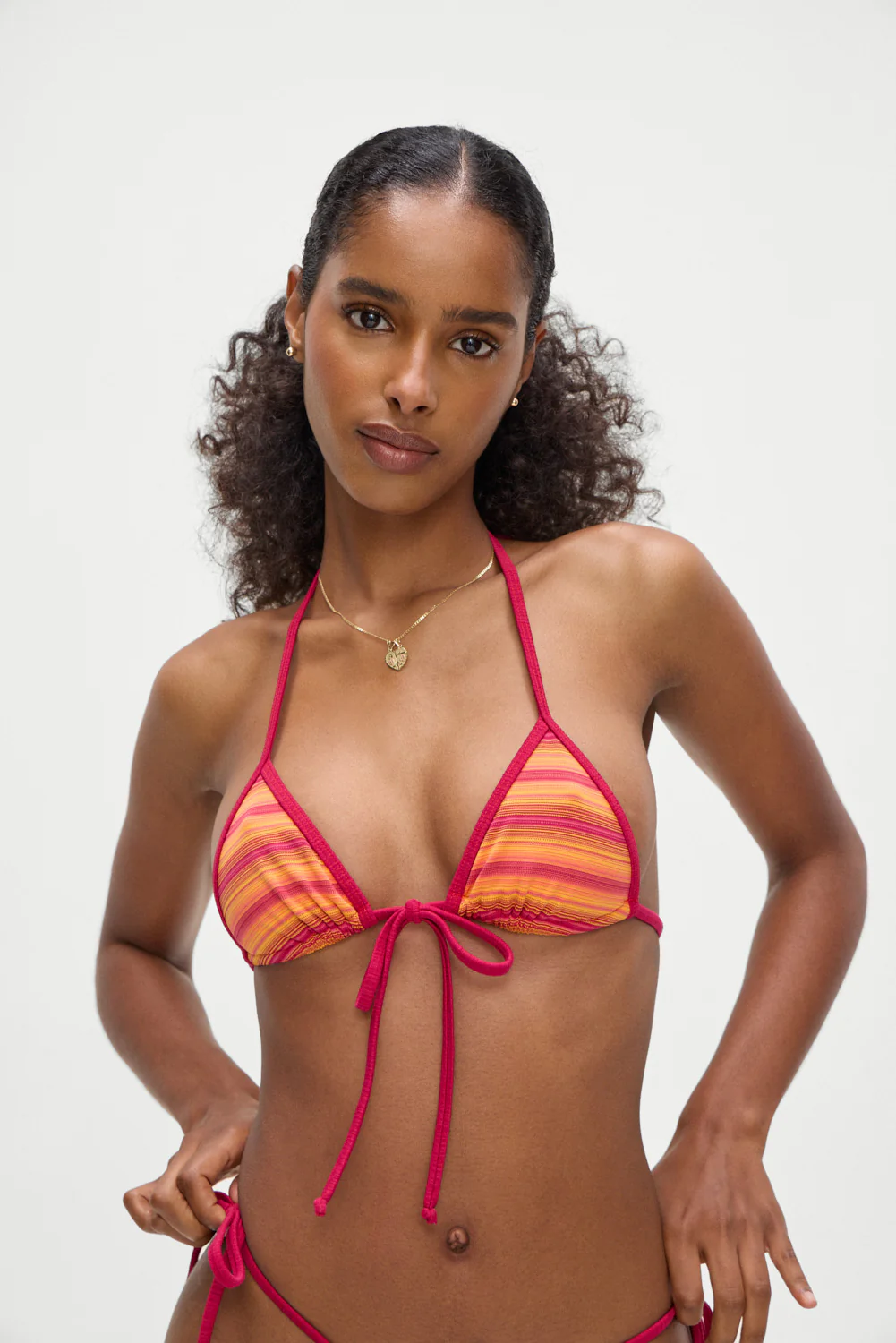 Coastal Micro Bikini Top - Harvest Moon - Image 5