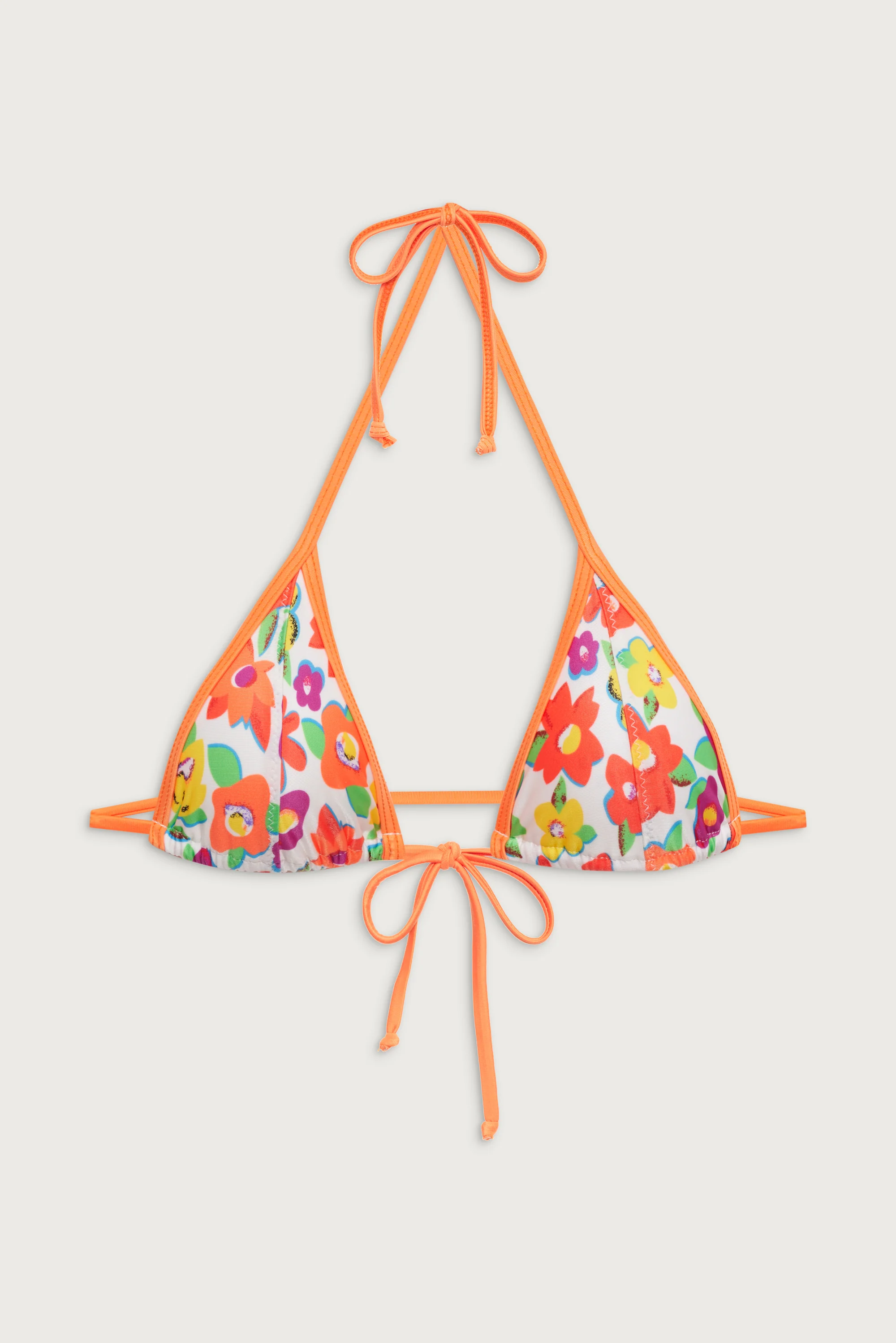 Coastal Shine Micro Bikini Top - French Flowers - Image 3