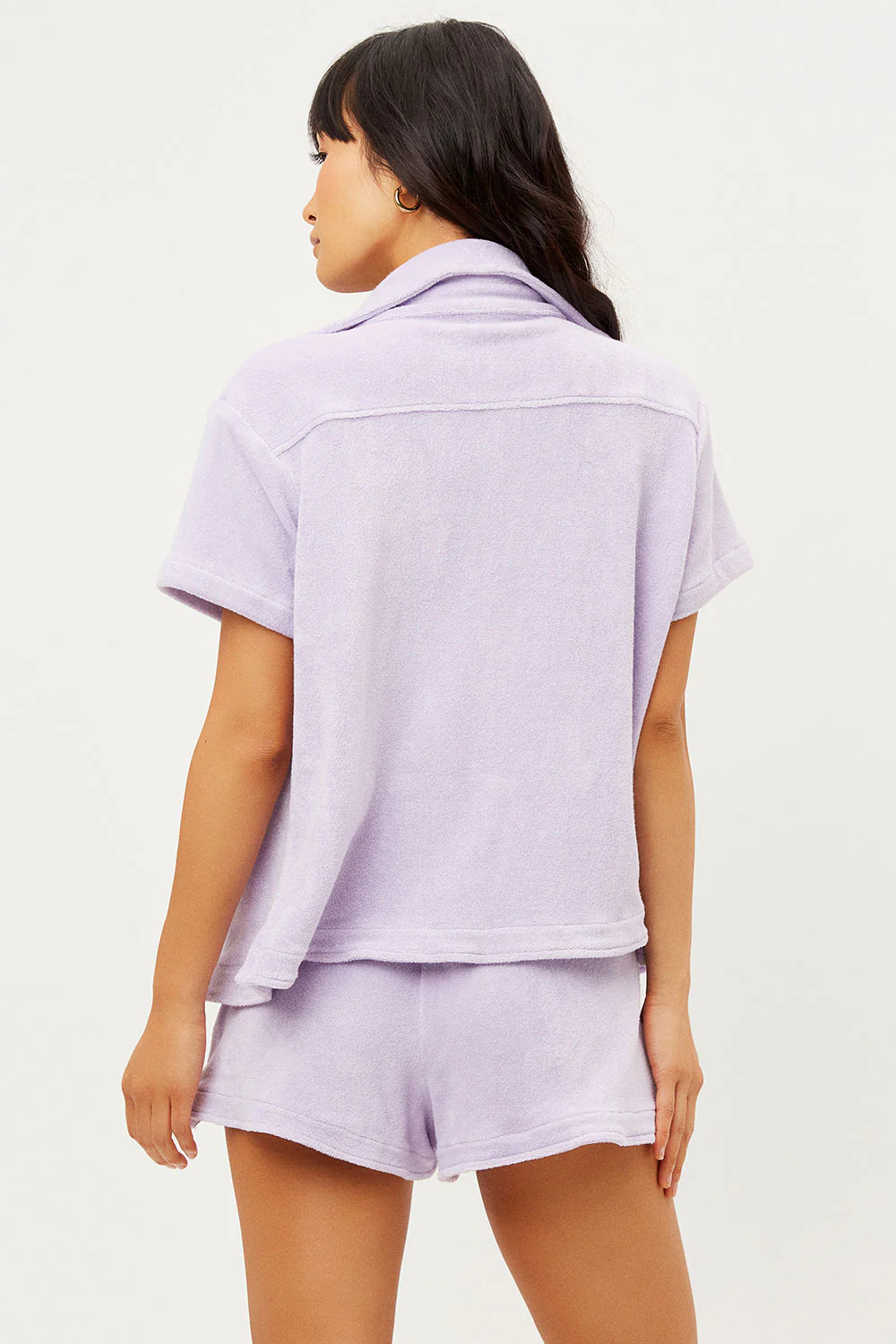 Coco Terry Shorts - Lilac - Image 3