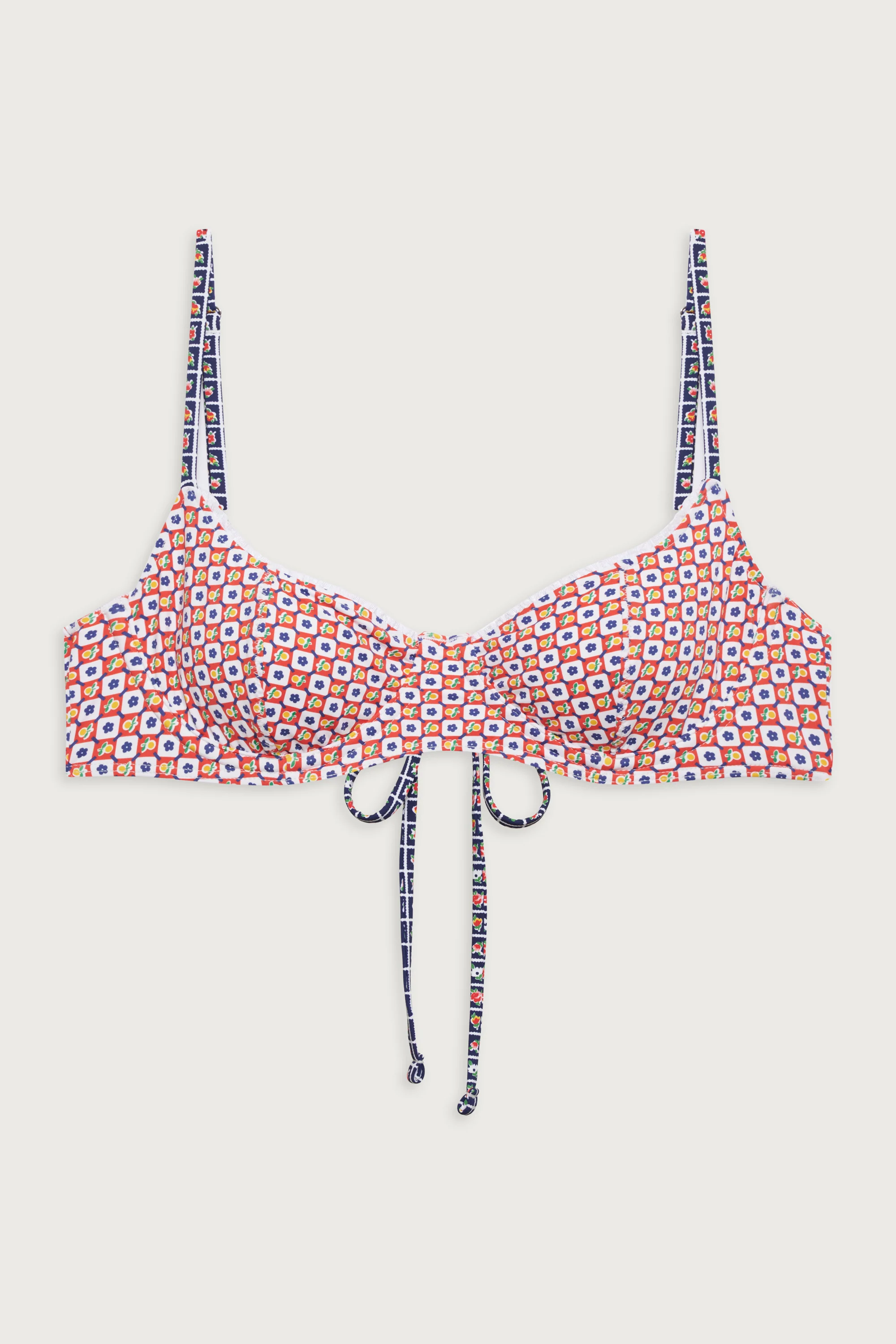 Cola Underwire Balconette Bikini Top - Farmhouse Florals - Image 3