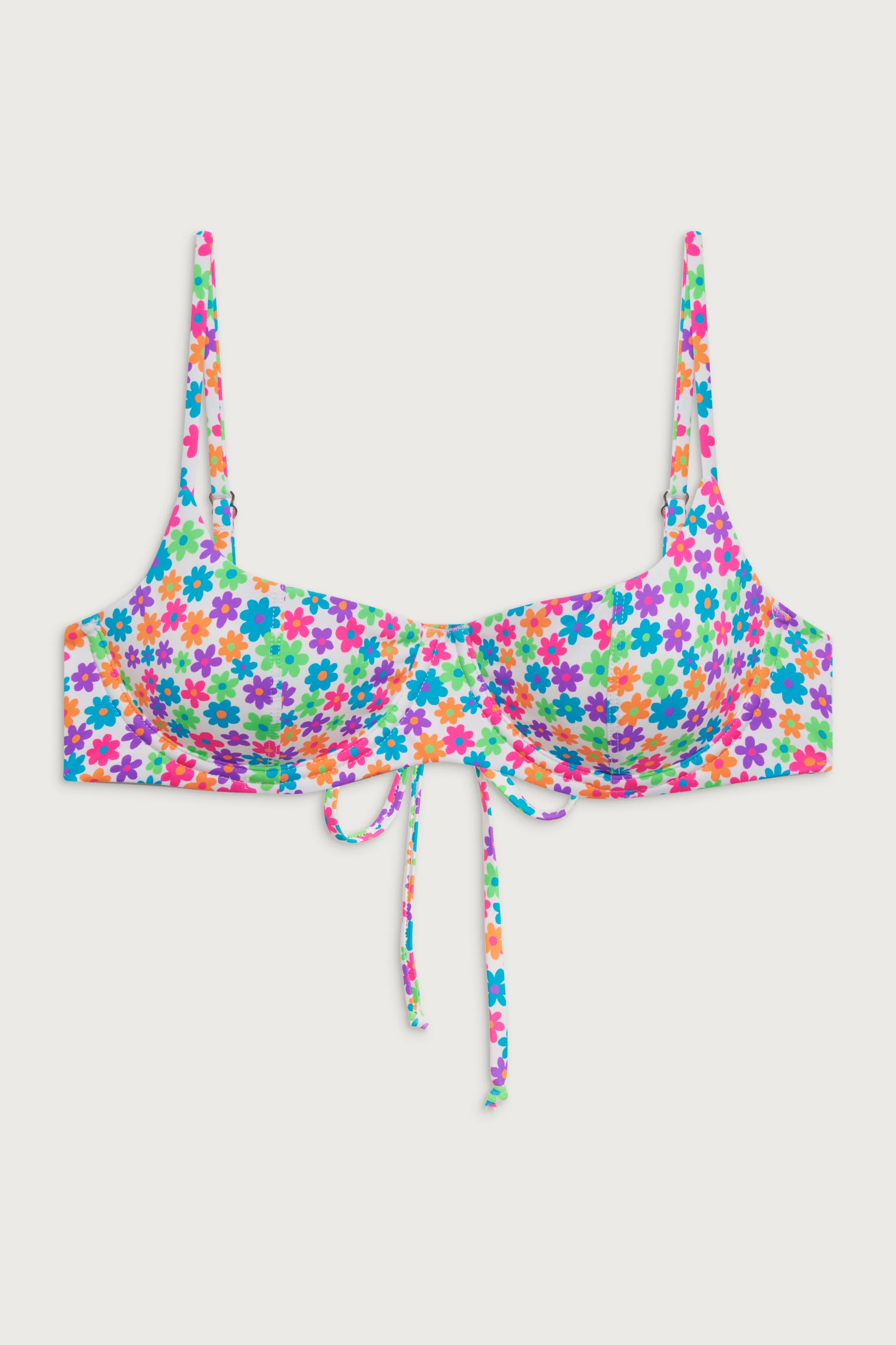 Cola Underwire Balconette Bikini Top - Forever Flower - Image 3