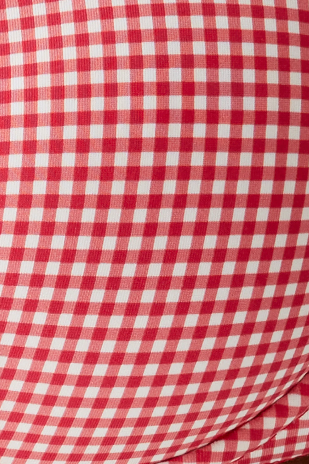 Cola Underwire Balconette Bikini Top - Ladybug Gingham - Image 8
