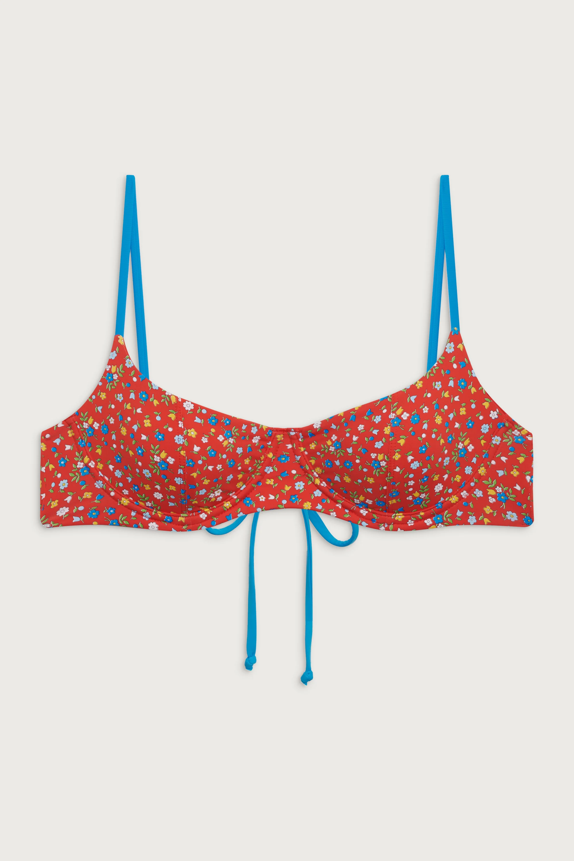 Cola Underwire Balconette Bikini Top - Seaside Farm - Image 3