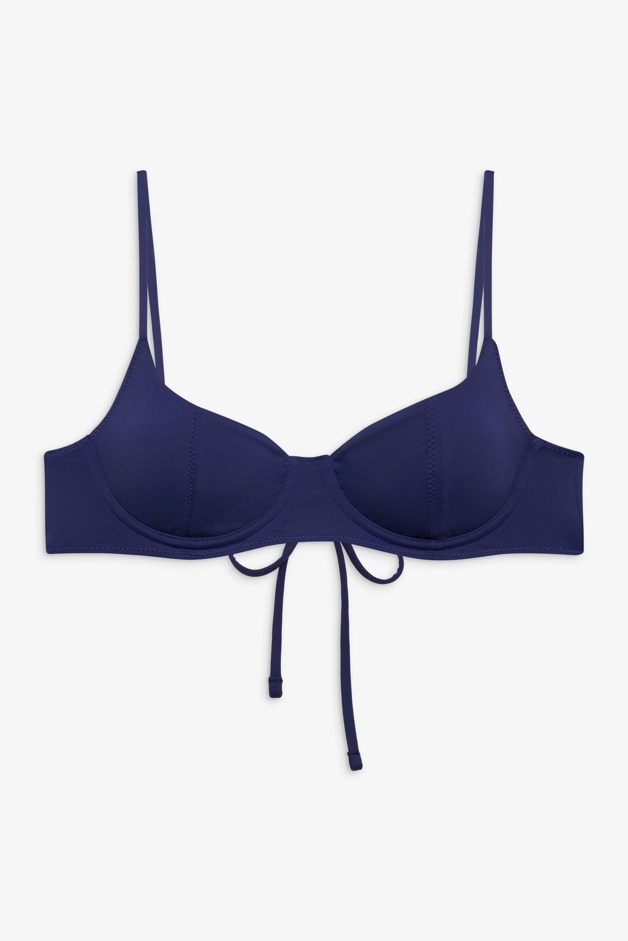 Cola Underwire Bikini Top - Midnight Dip - Image 3