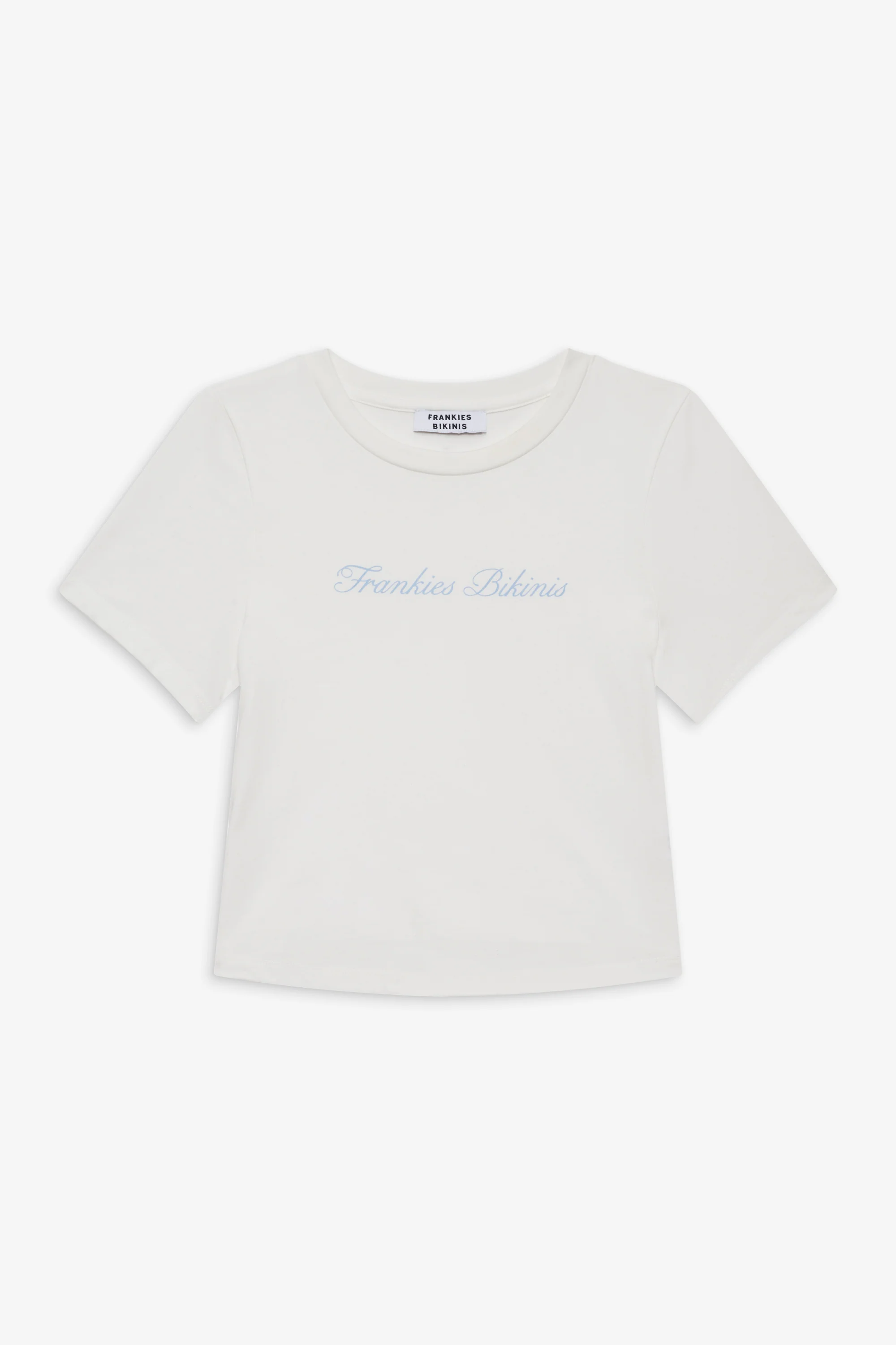 Collins Cropped T Shirt - White - Image 3