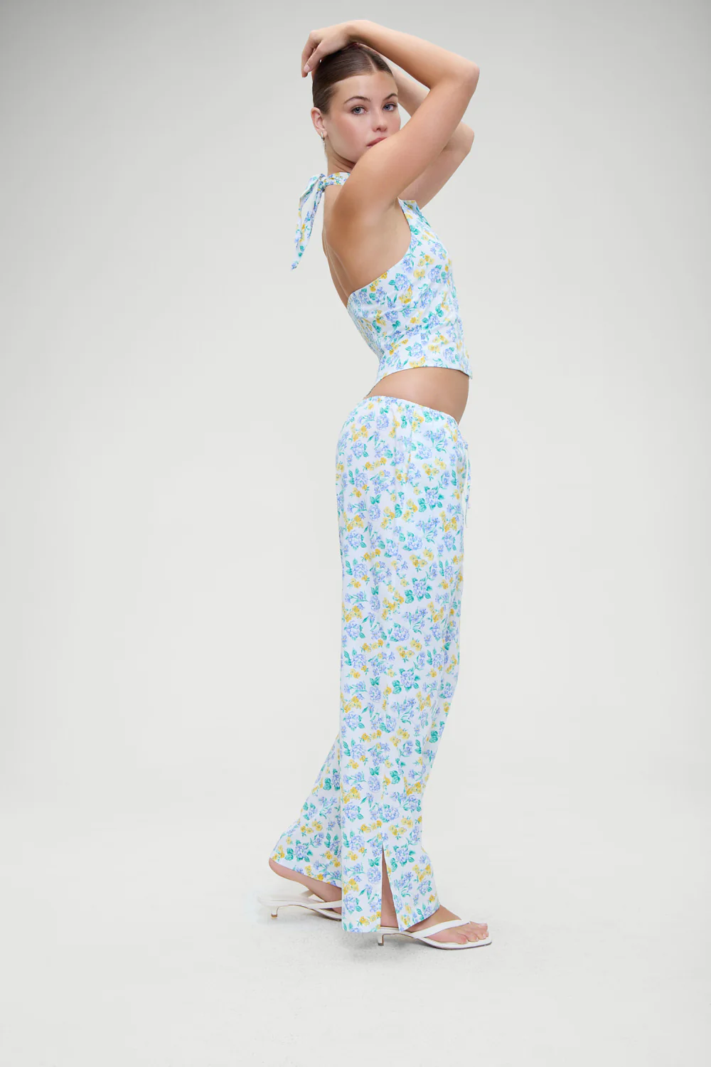 Cottage Halter Top - Coastal Floral - Image 4
