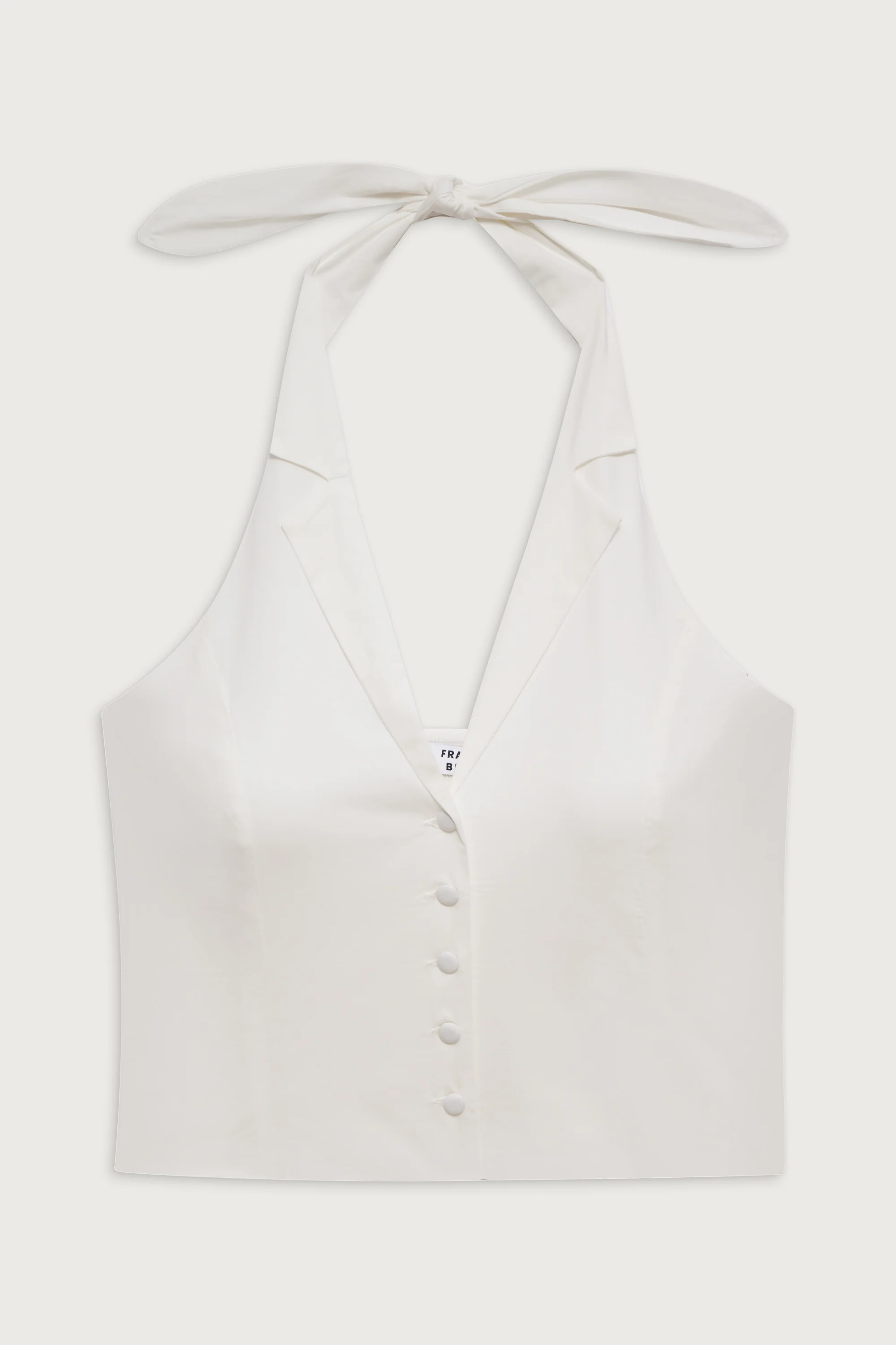 Cottage Halter  Top - White - Image 3