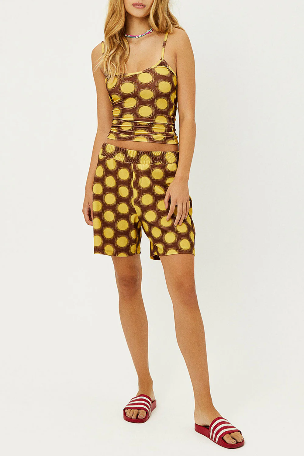 Courtney Terry Scoop Tank - Golden - Image 2