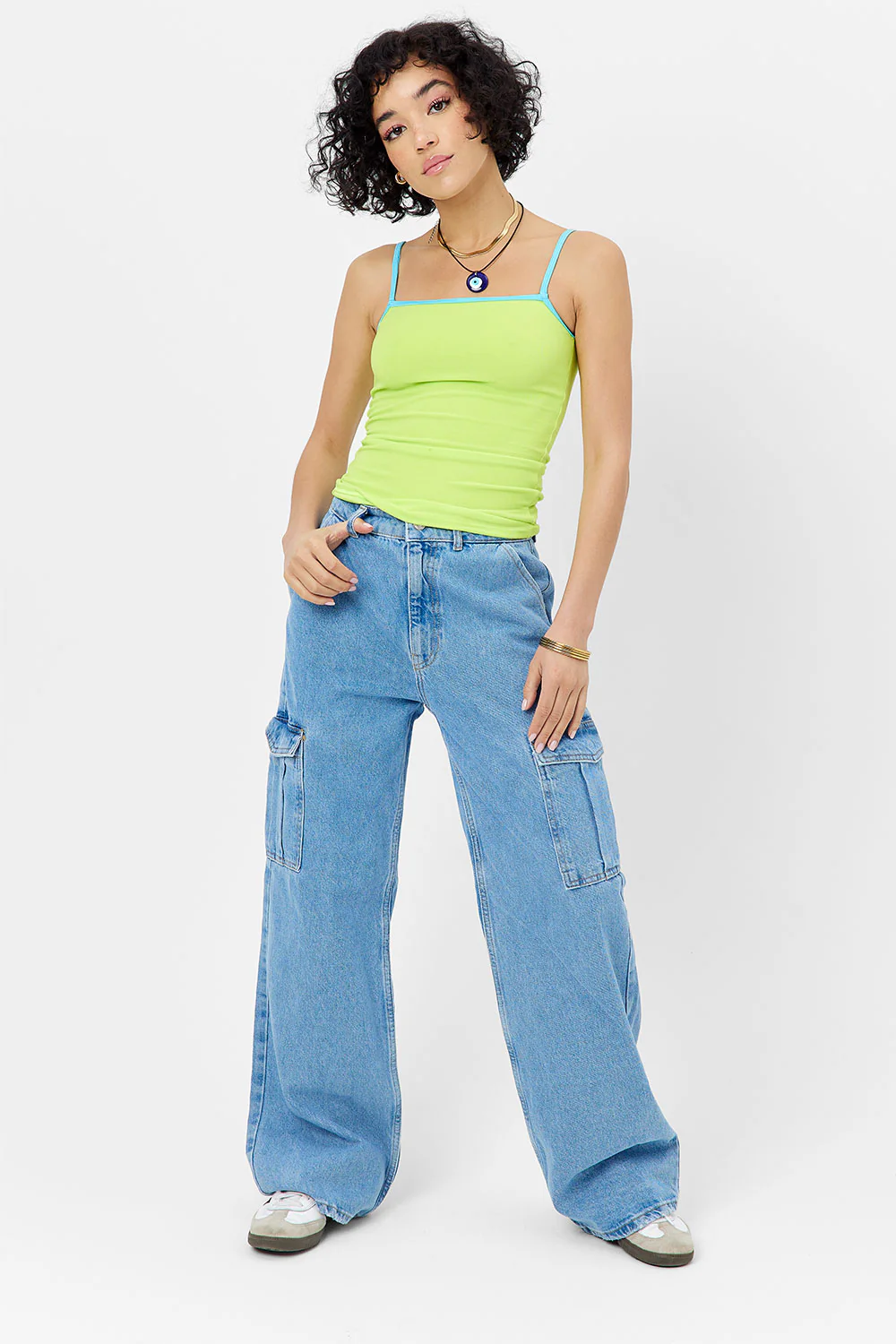 Courtney Terry Scoop Tank - Siren - Image 5