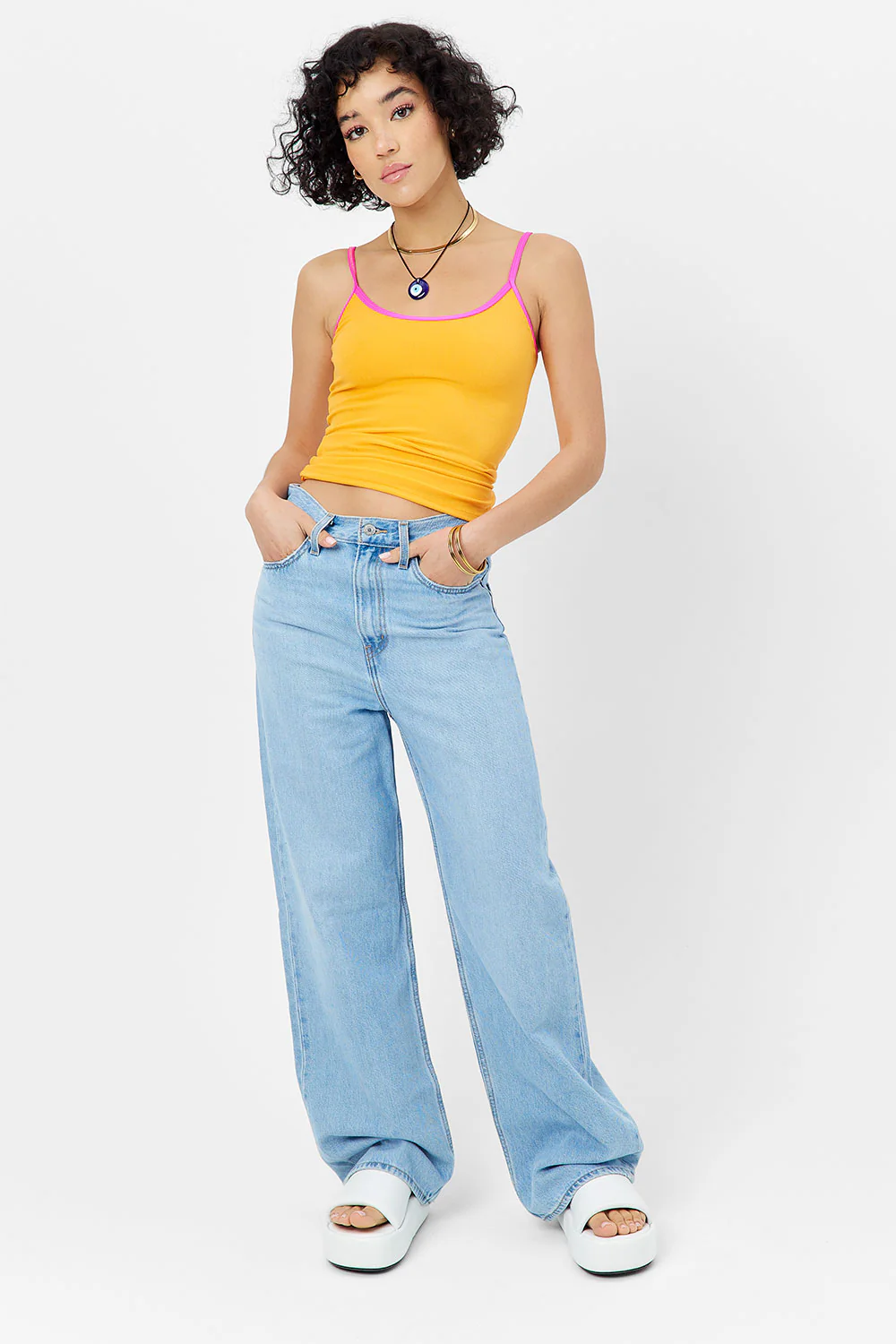 Courtney Terry Scoop Tank - Sundown - Image 4