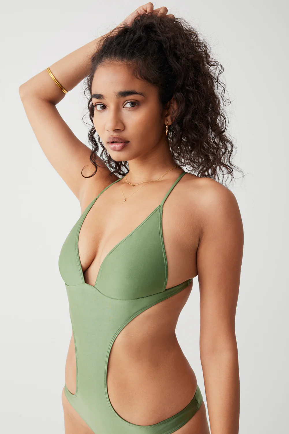 Cruise Monokini One Piece Swimsuit - Sea Moss - Image 2