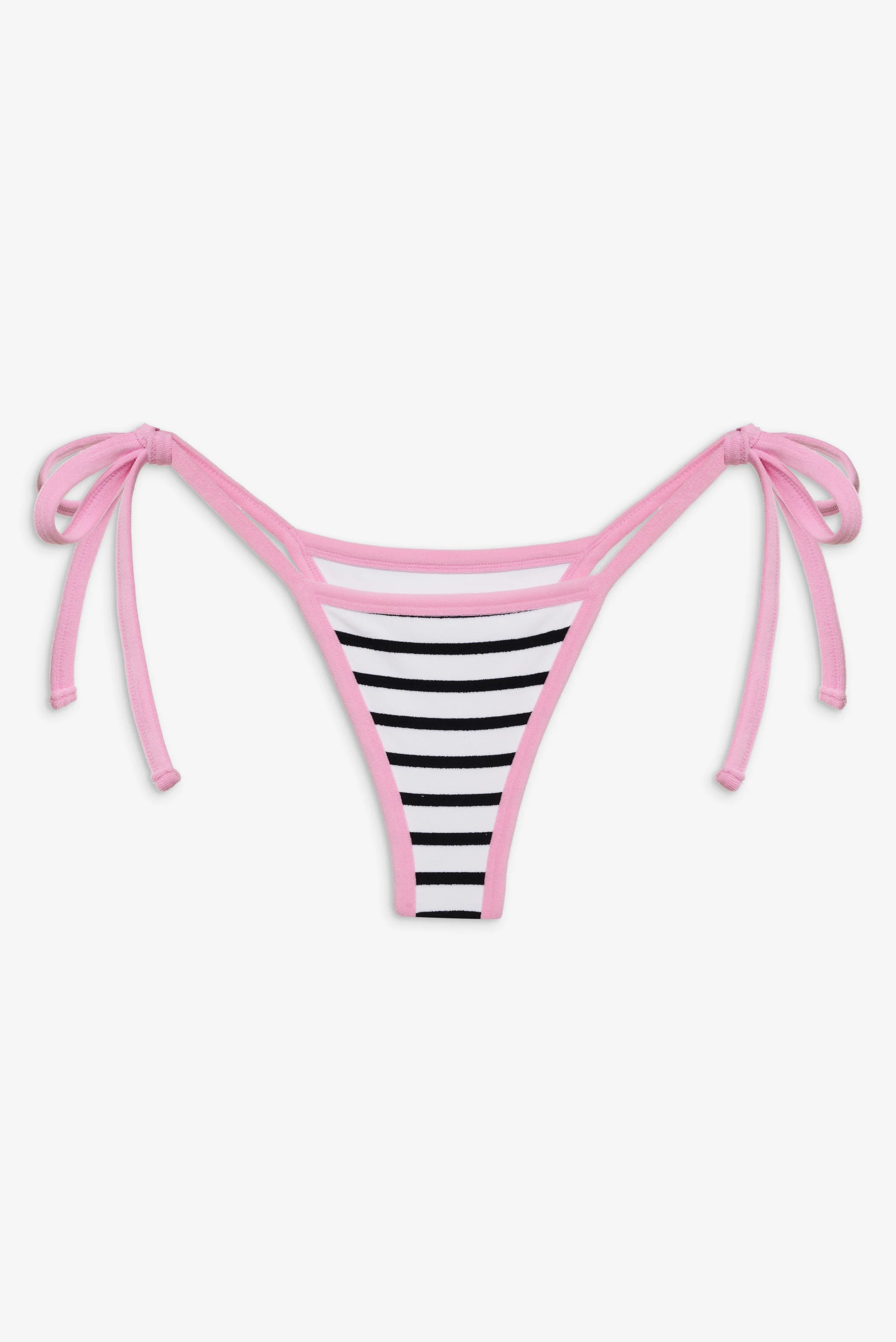 Cruze String Bikini Bottom - Vintage Stripe - Image 3