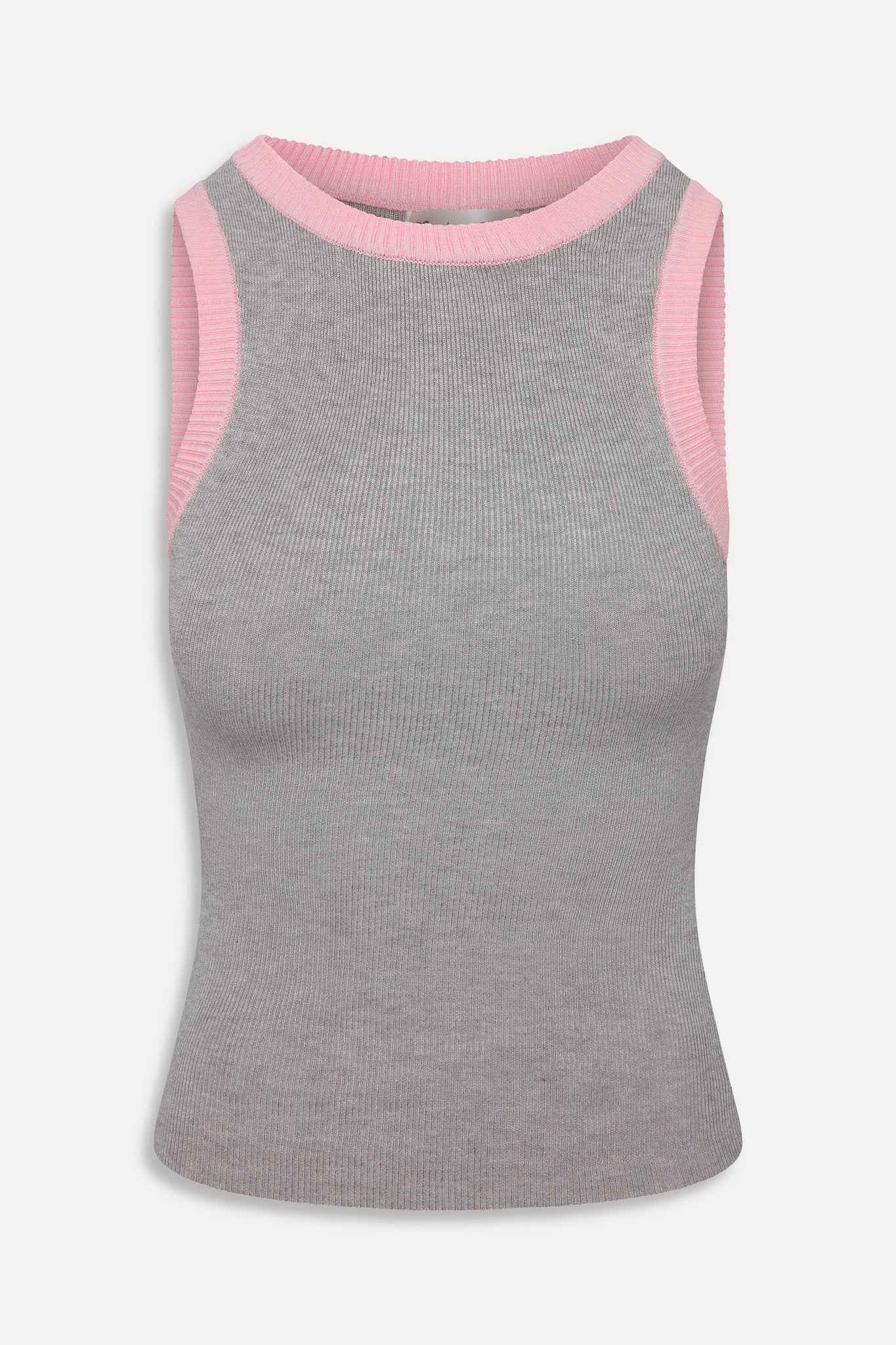 Cuddle Ribbed Tank Top - Mochi - Image 3